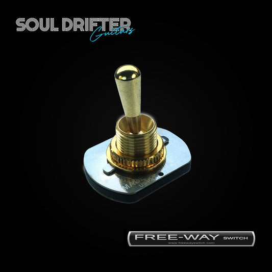 Free-Way Toggle Gold Finish with Gold Tip (Standard) 3X3-03