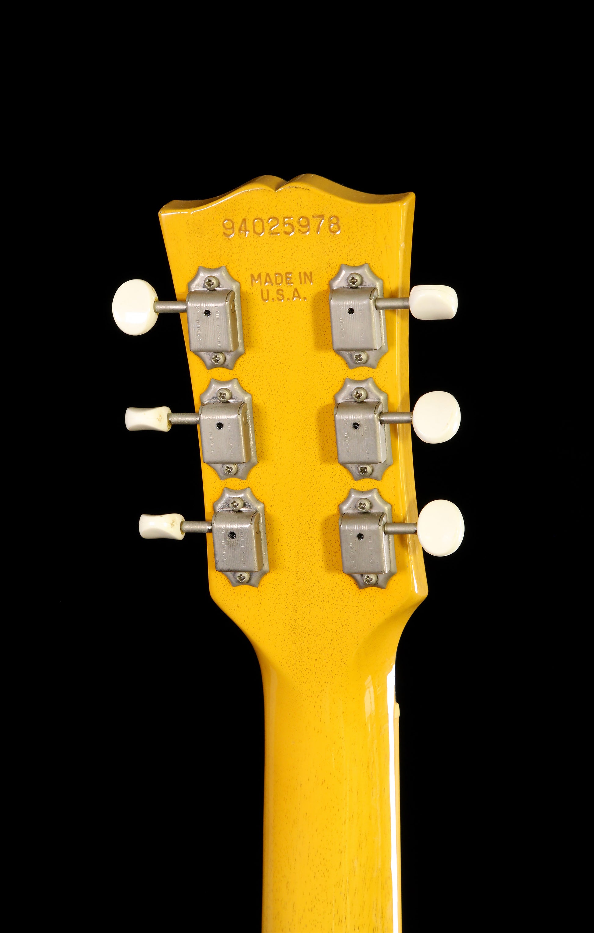 Gibson Les Paul Double Cutaway TV Yellow 1994 Neck Binding