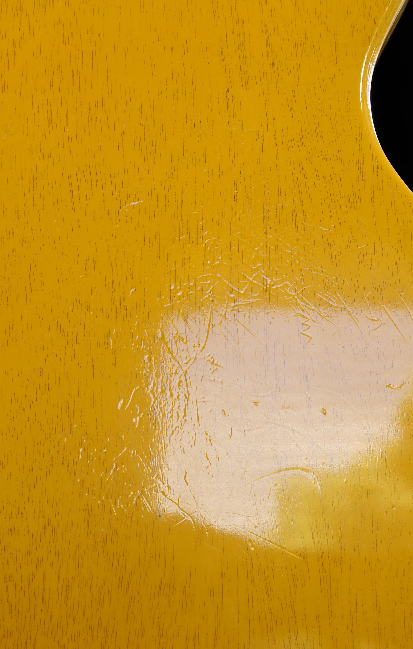 Gibson Les Paul Double Cutaway TV Yellow 1994 Neck Binding