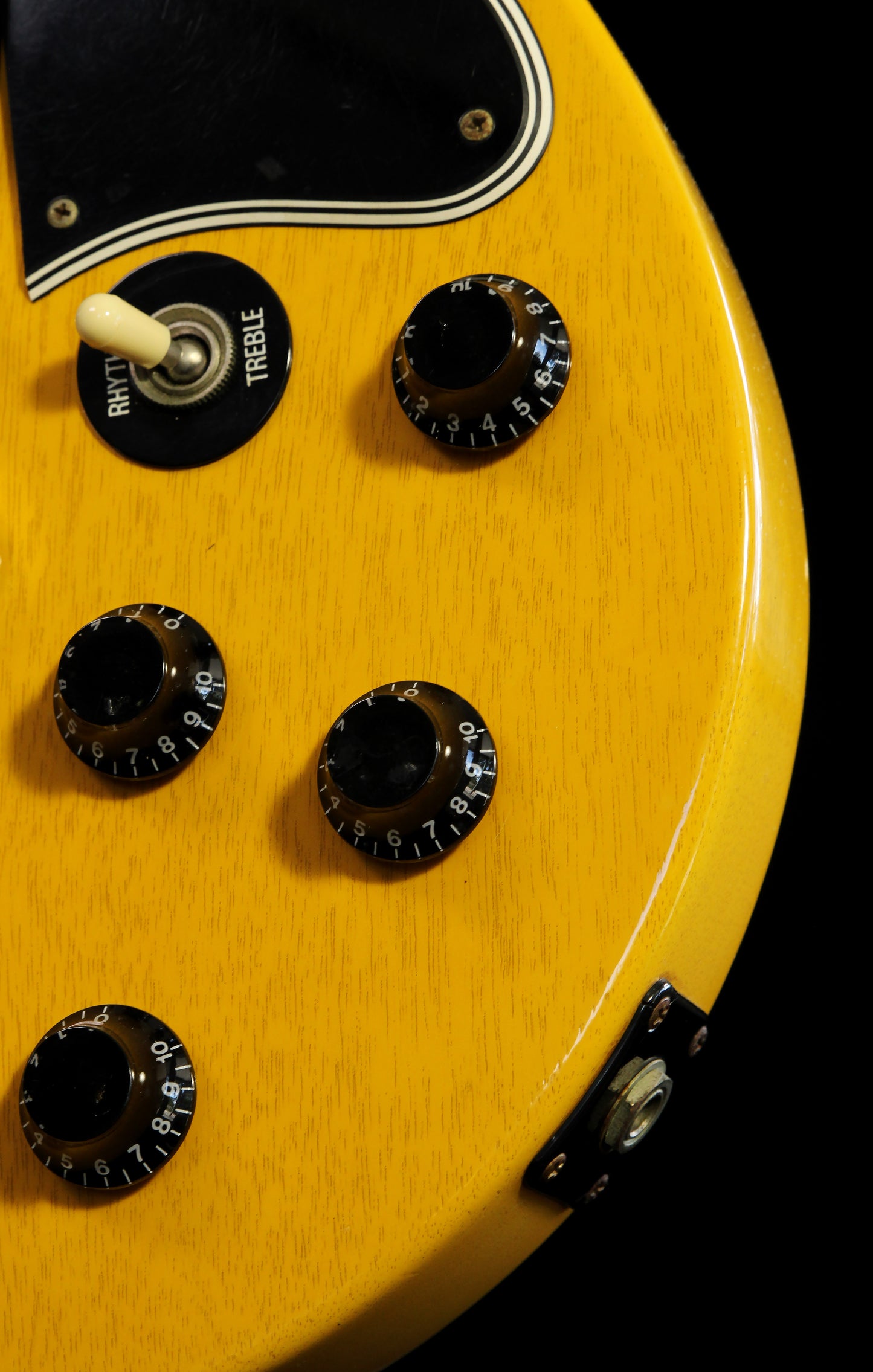 Gibson Les Paul Double Cutaway TV Yellow 1994 Neck Binding