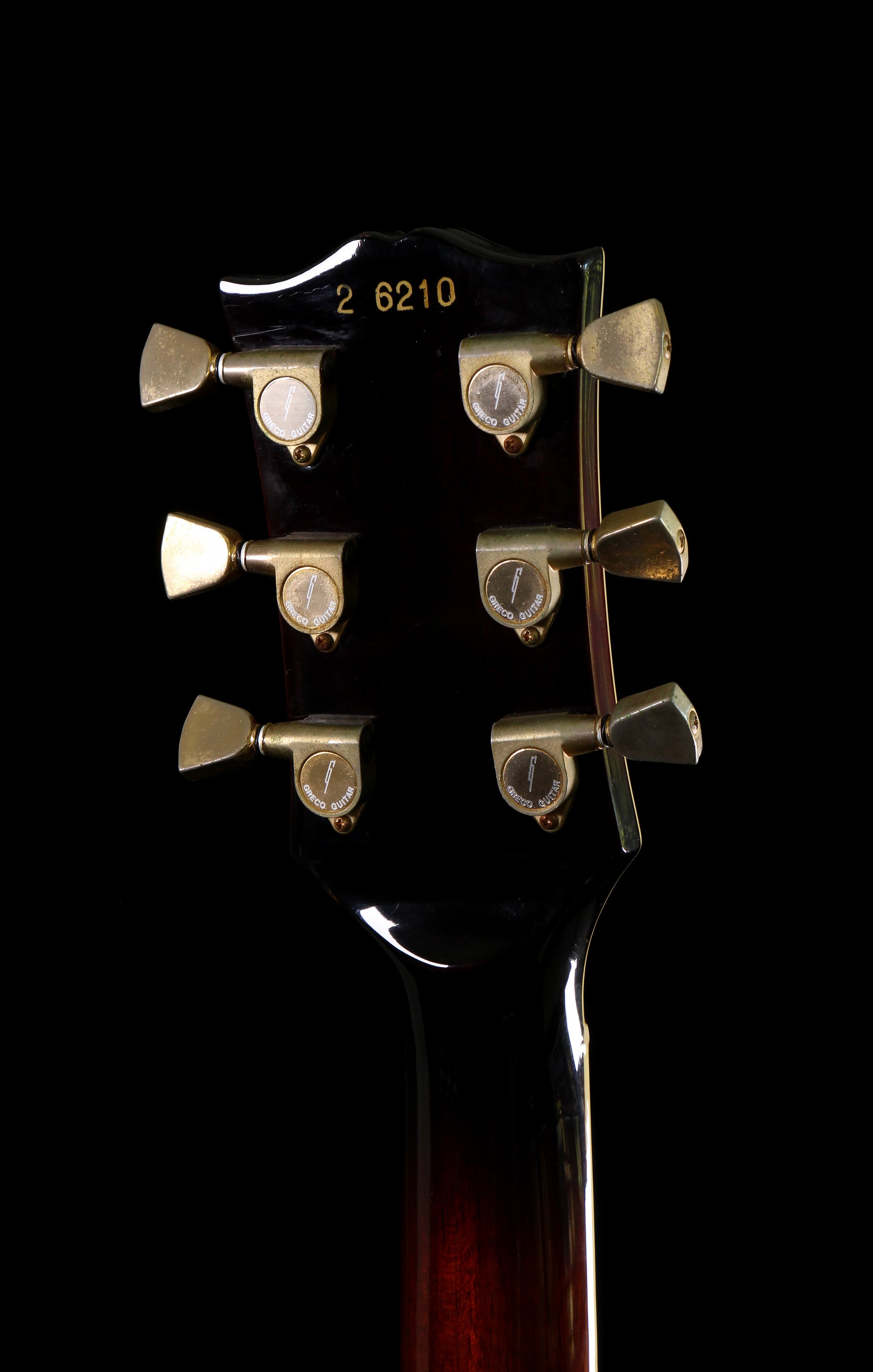 Greco EGC-600BS Super Real Lawsuit Les Paul Custom Tobacco Sunburst 1982