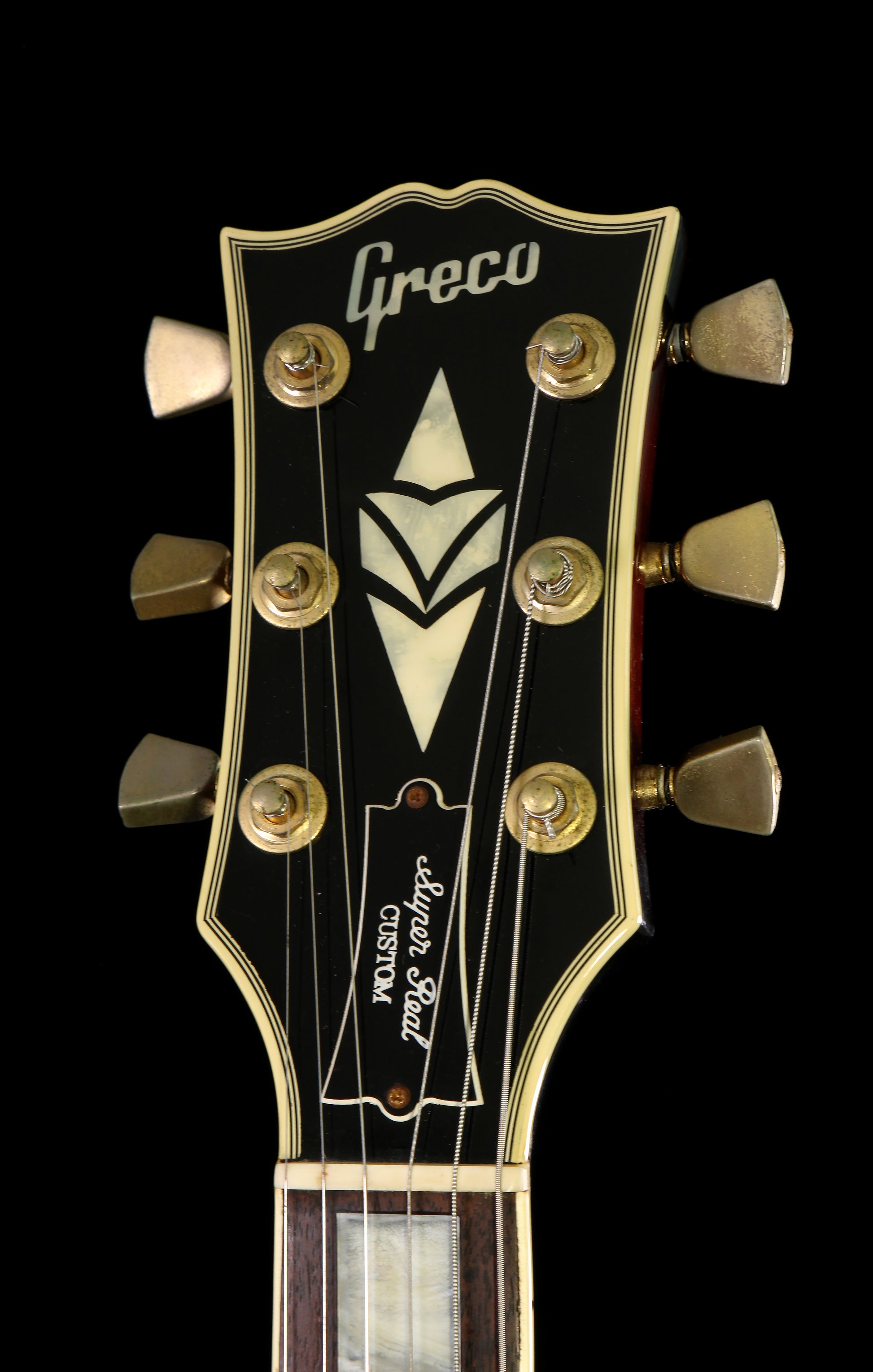 Greco EGC-600BS Super Real Lawsuit Les Paul Custom Tobacco Sunburst 1982