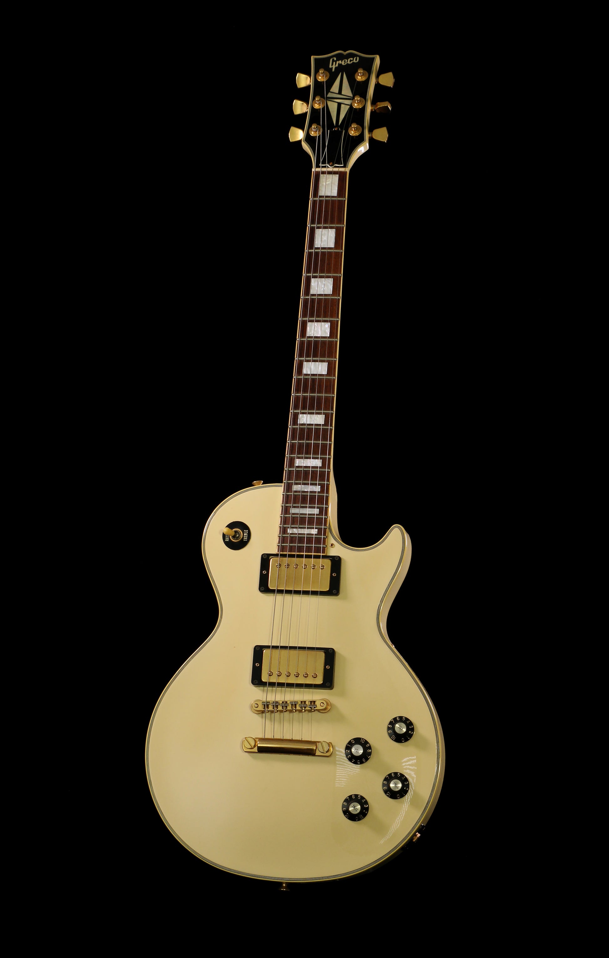 Greco EGC-600 Les Paul Custom White 1990 