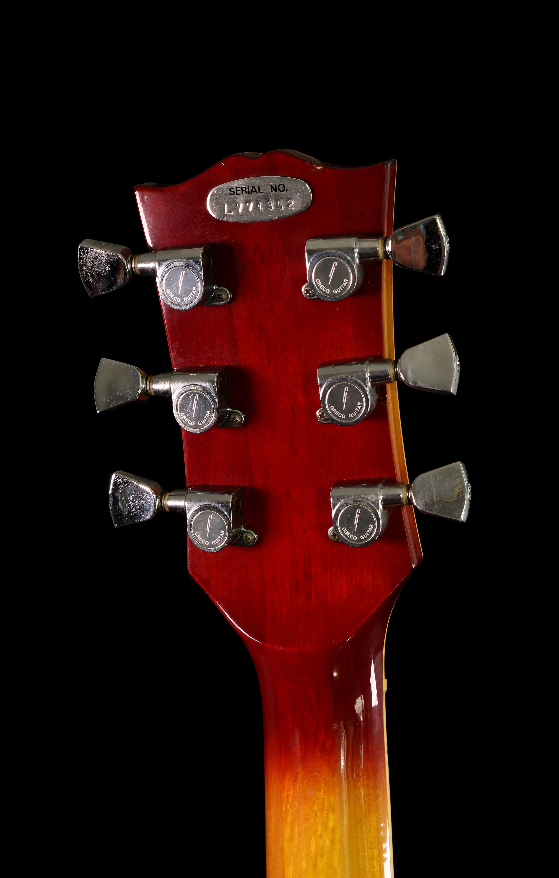 Greco EG-800 Super Sound Les Paul Custom MIJ Sunburst 1977