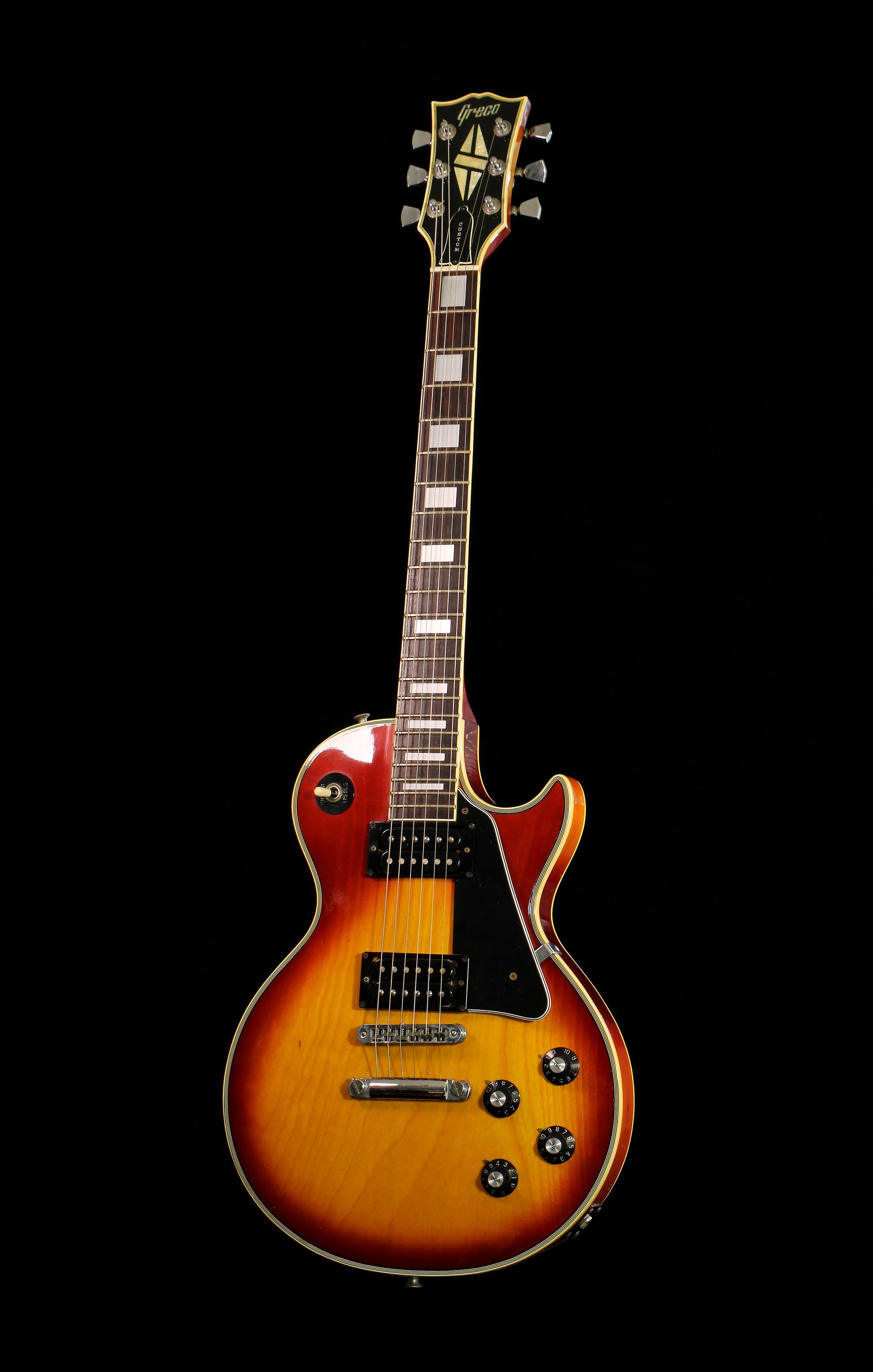 Greco EG-800 Super Sound Les Paul Custom MIJ Sunburst 1977