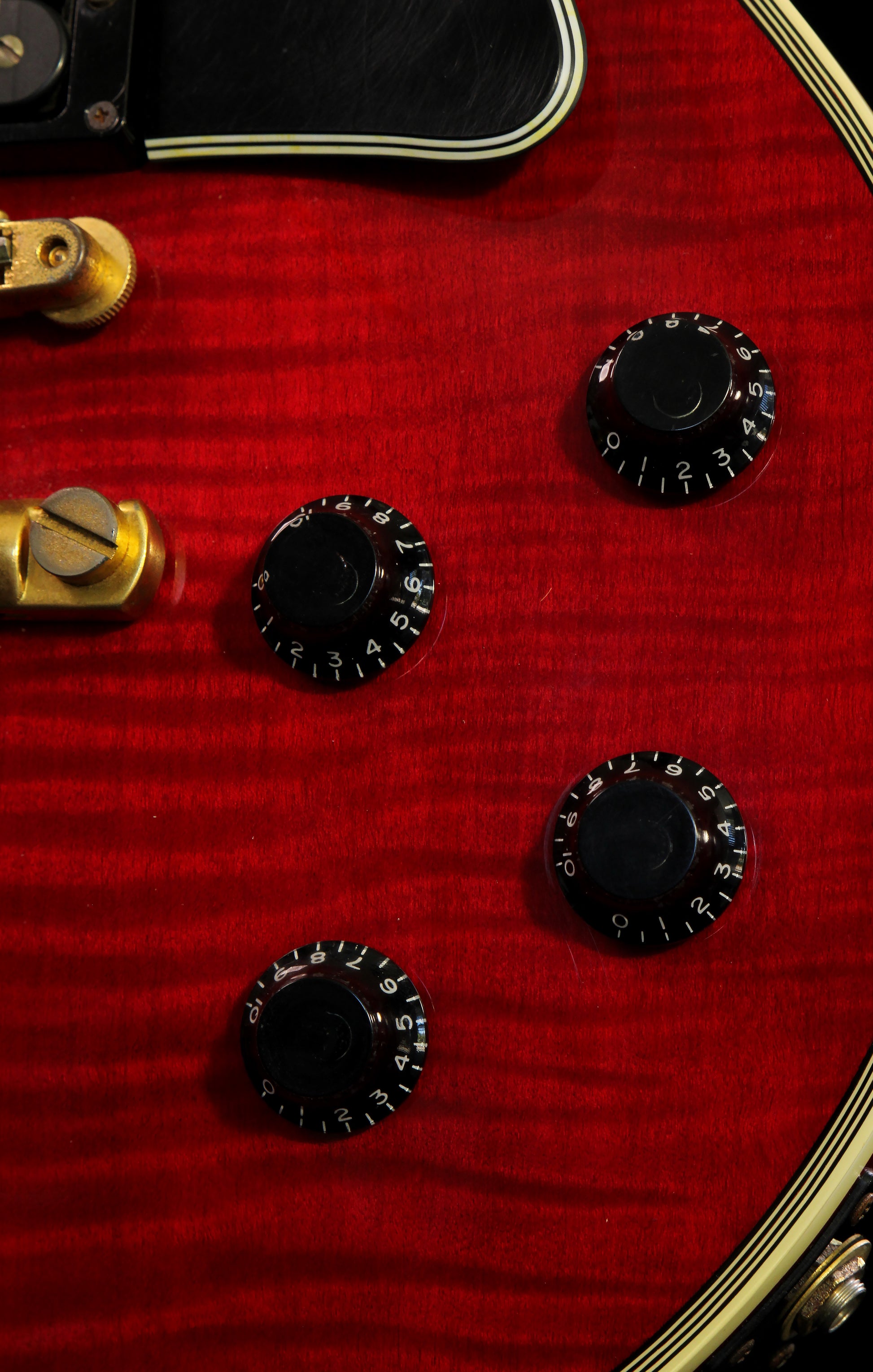 Greco EGC Les Paul Custom MIJ Transparent Wine Red 1987