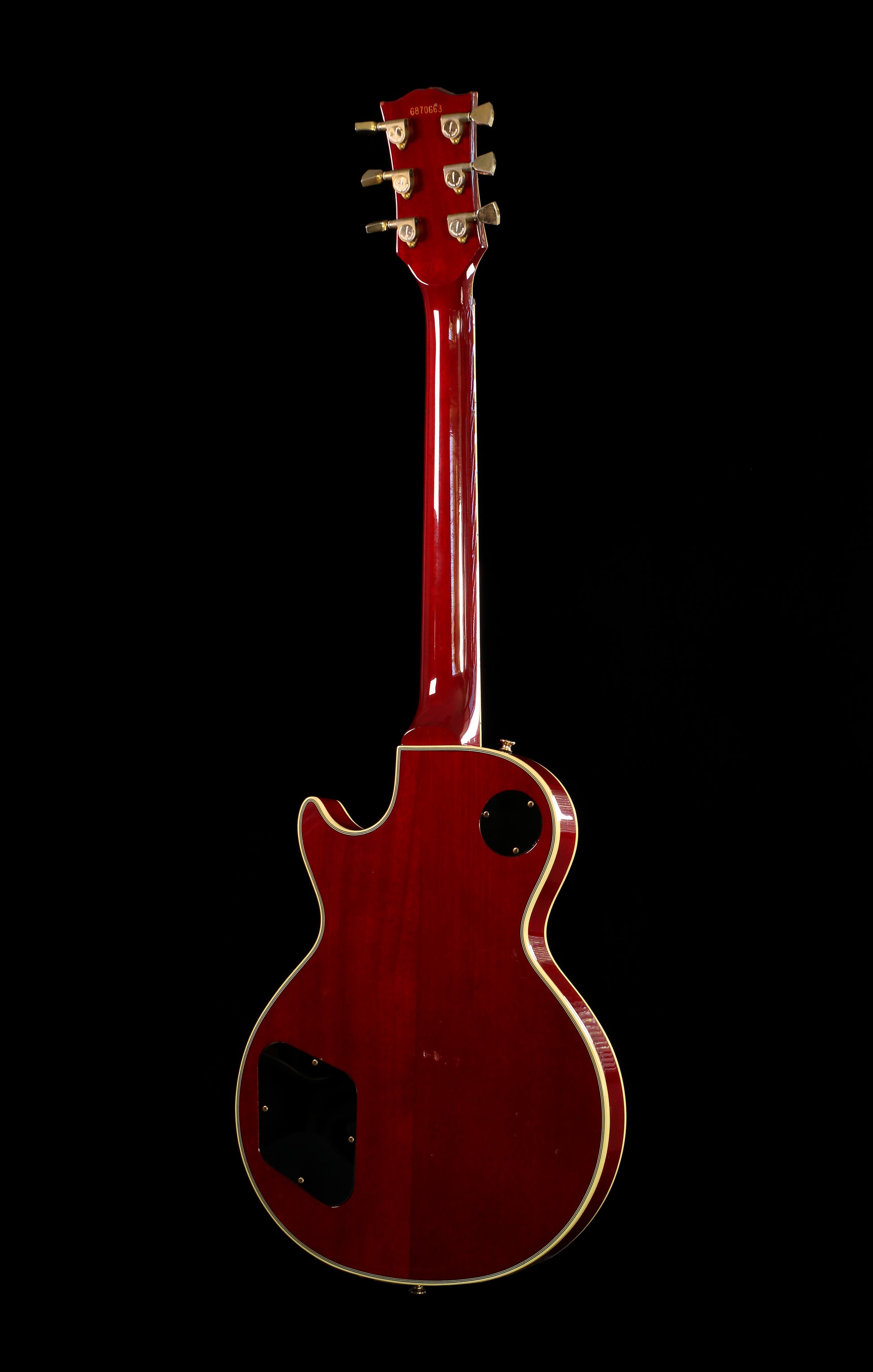 Greco EGC Les Paul Custom MIJ Transparent Wine Red 1987