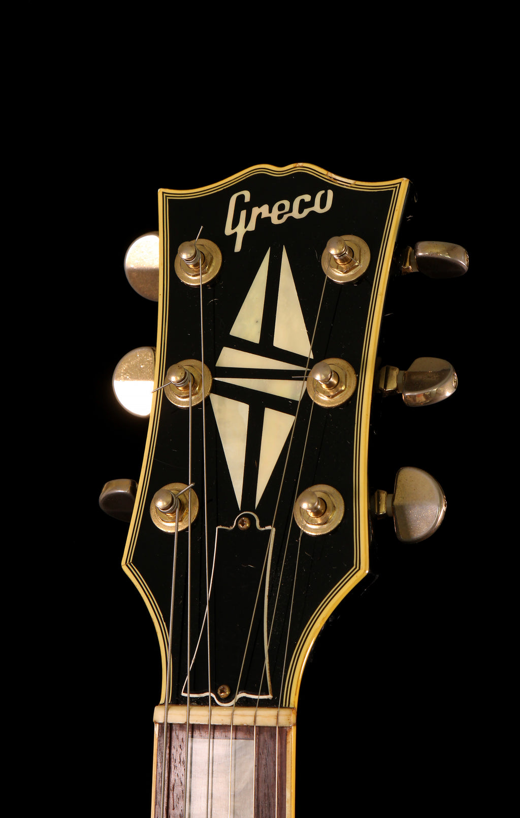 Greco EGC Mick Ronson '68 Custom Ziggy Stardust Era Modified Natural / Ebony 1989