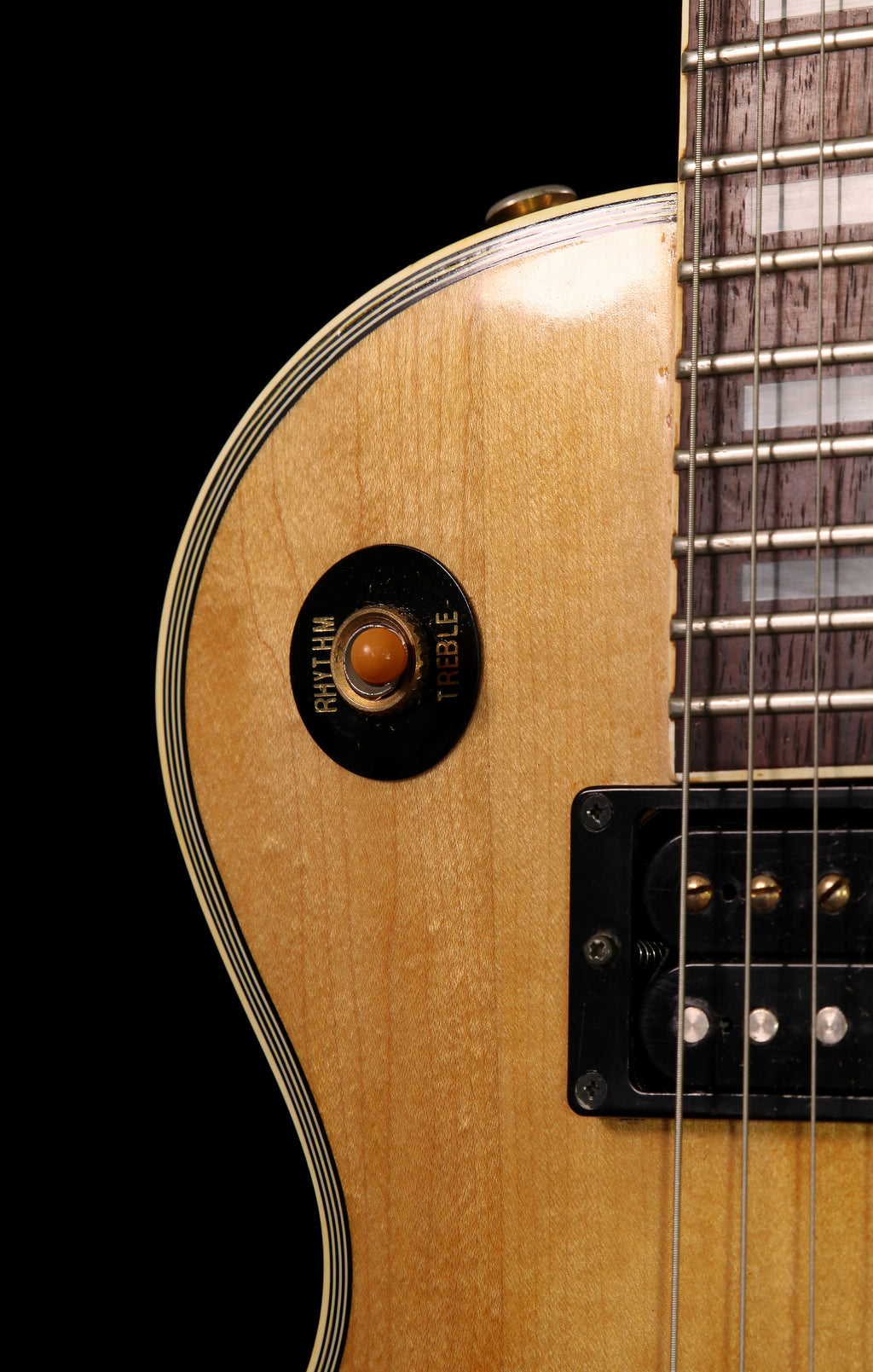Greco EGC Mick Ronson '68 Custom Ziggy Stardust Era Modified Natural / Ebony 1989