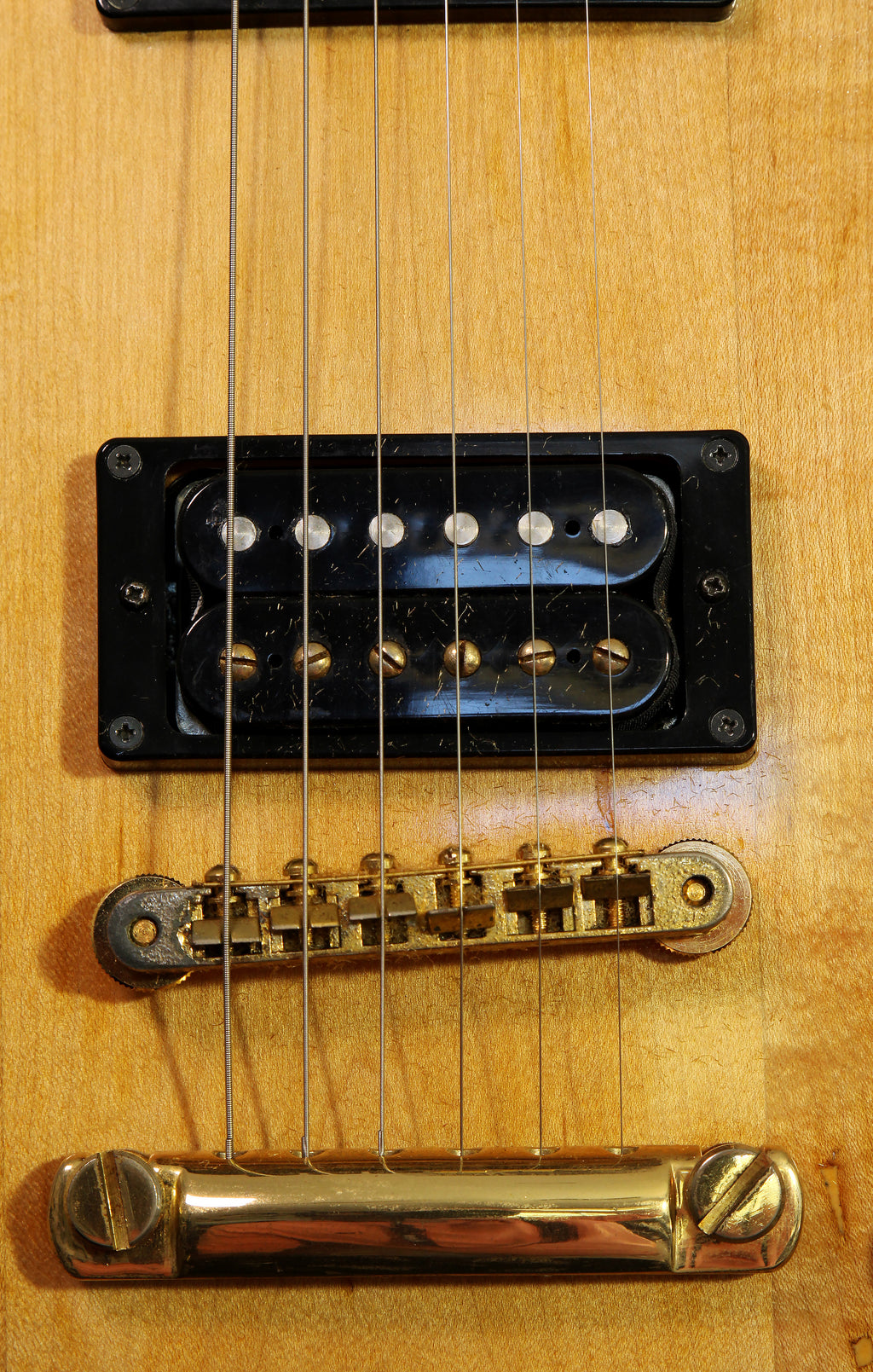 Greco EGC Mick Ronson '68 Custom Ziggy Stardust Era Modified Natural / Ebony 1989