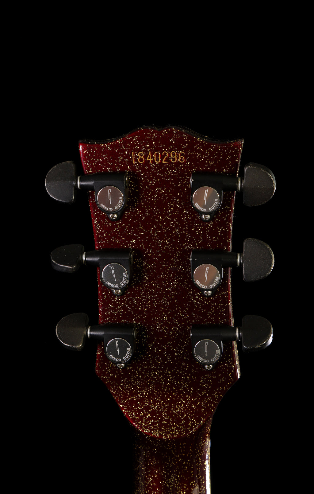 Greco  EGC Les Paul Custom Mint Collection Red Sparkle 1984