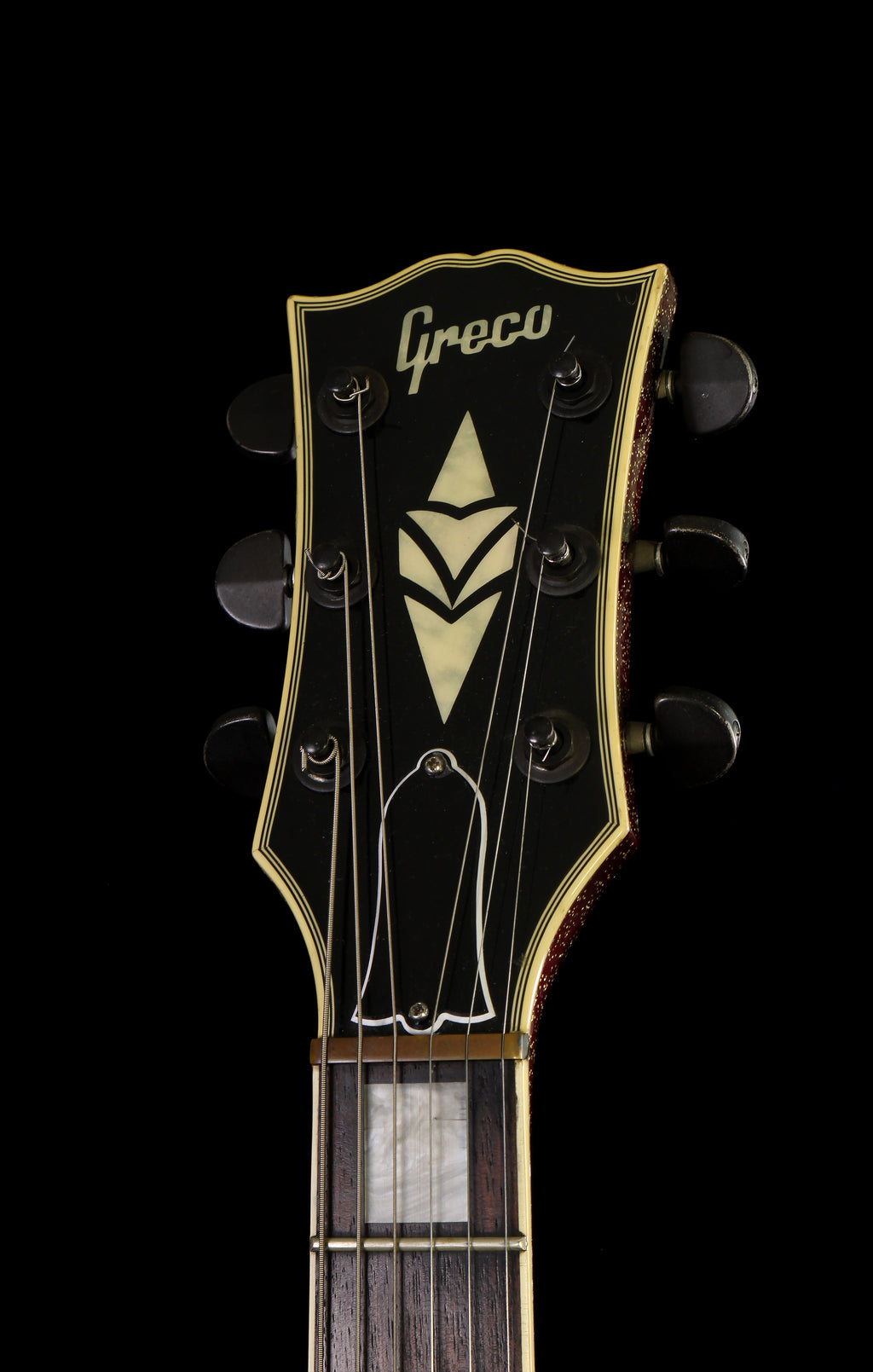 Greco  EGC Les Paul Custom Mint Collection Red Sparkle 1984