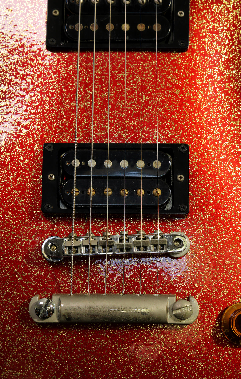 Greco  EGC Les Paul Custom Mint Collection Red Sparkle 1984