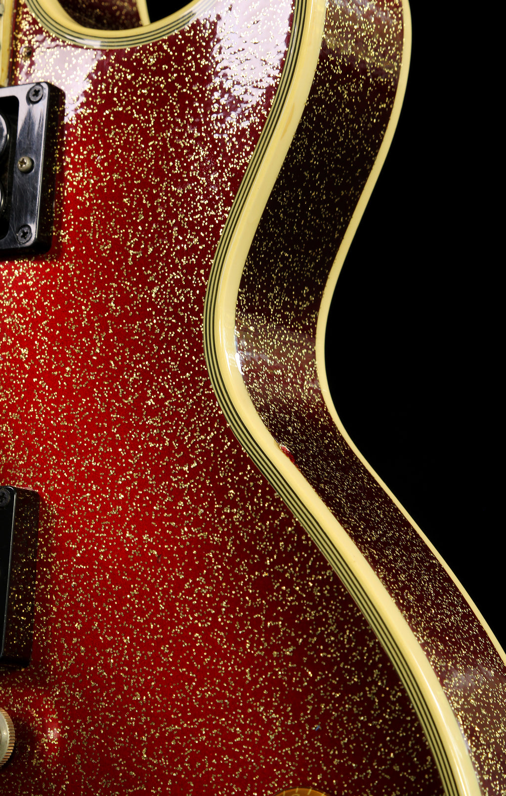 Greco  EGC Les Paul Custom Mint Collection Red Sparkle 1984