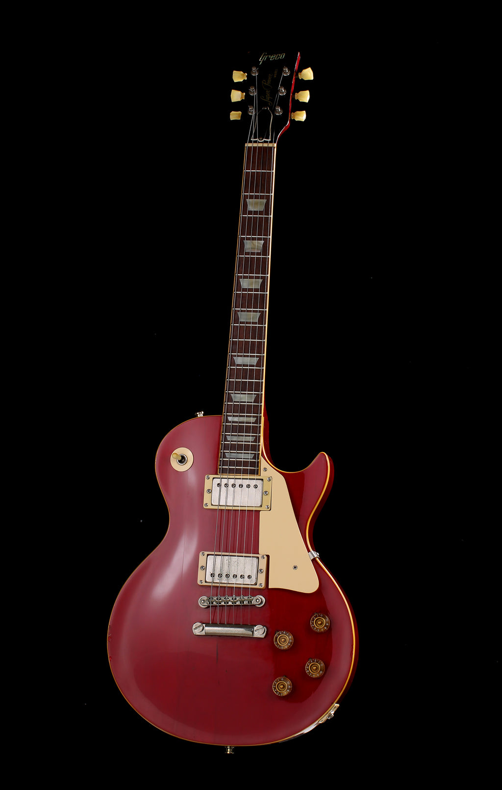 Greco EG-500 Lawsuit Les Paul Standard Rare Custom Transparent Red 1980