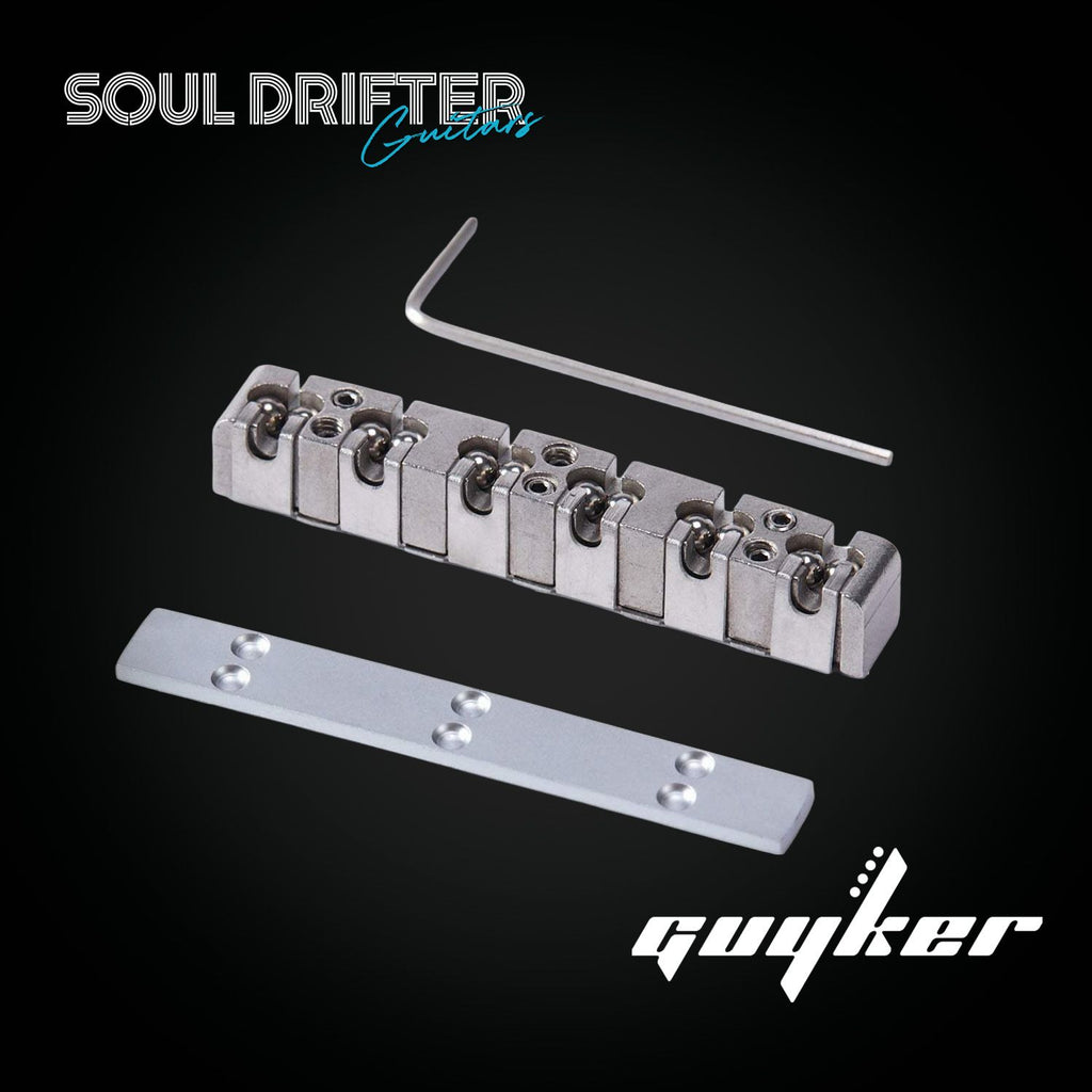 Guyker 43mm Adjustable Stainless Steel Nut for LP Guitars
