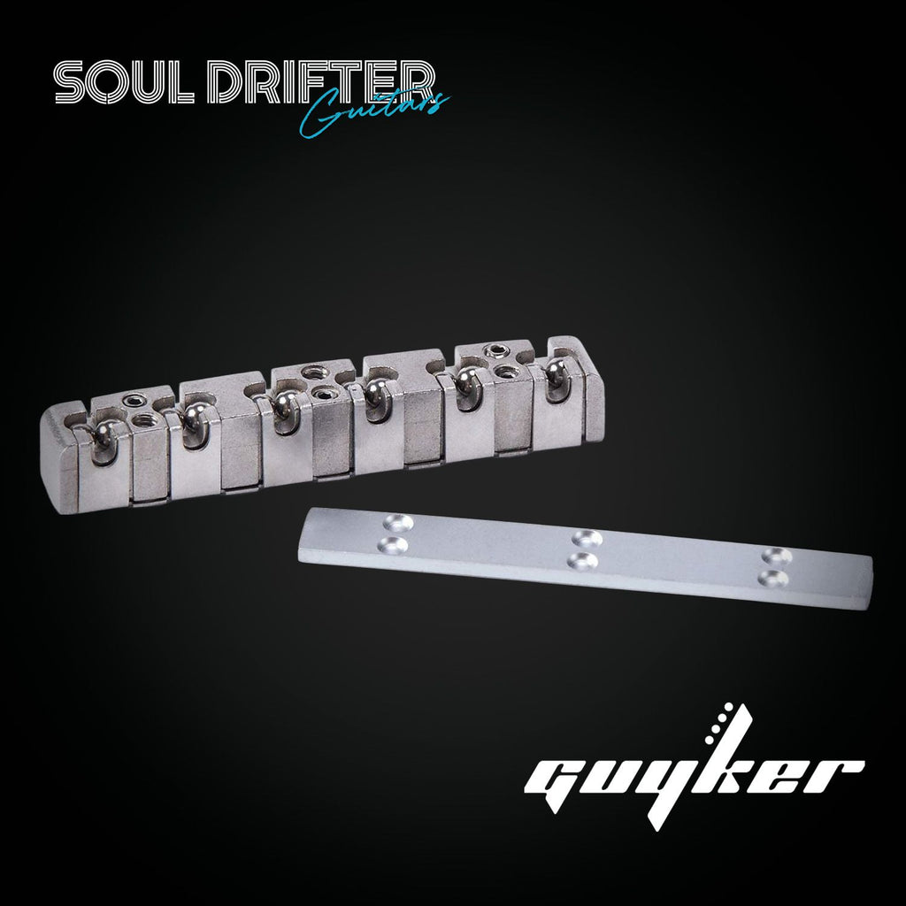 Guyker 43mm Adjustable Stainless Steel Nut for LP Guitars