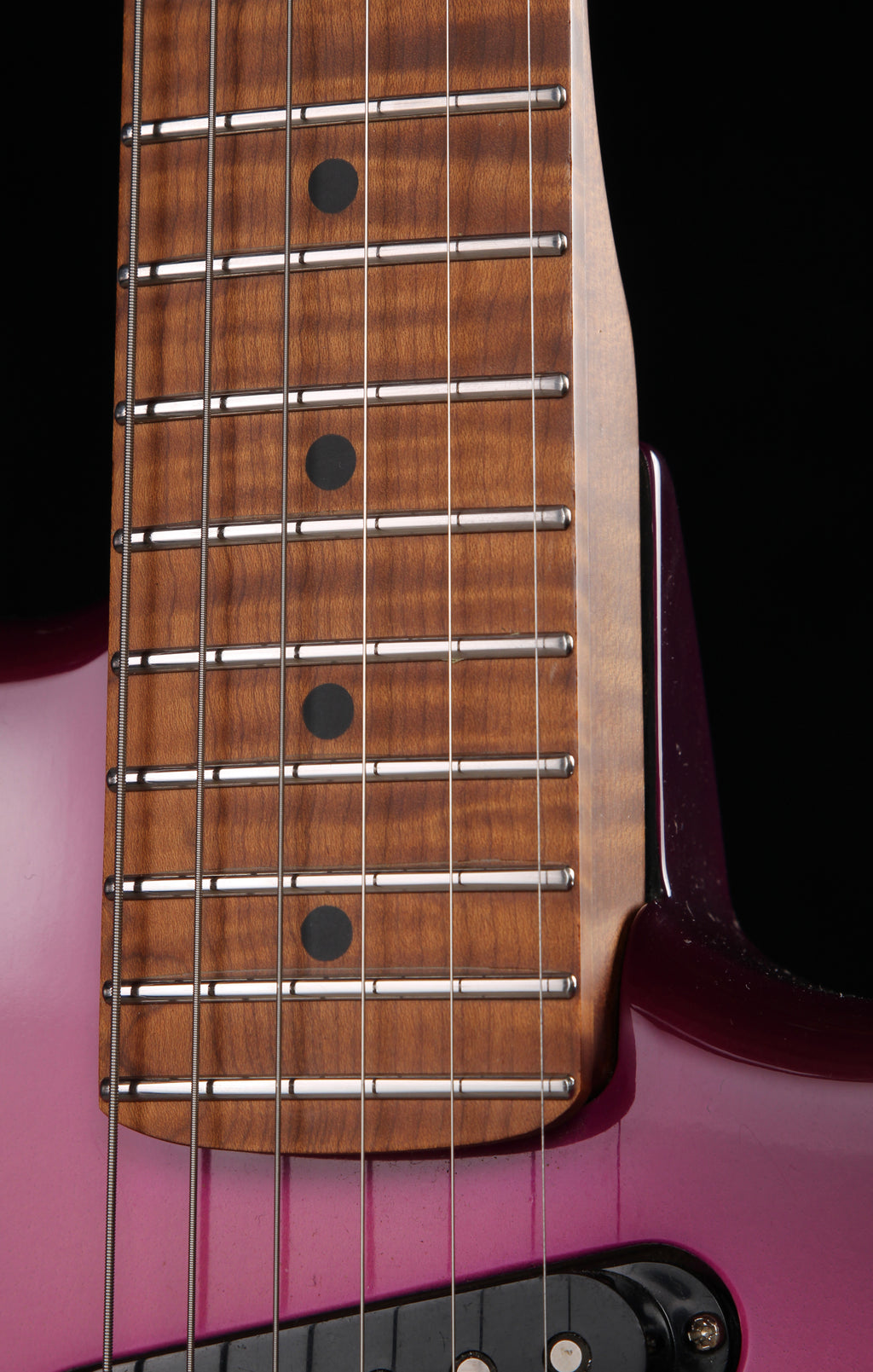 Hot Rod Stratocaster Purple Burst Floyd Rose, Seymour Duncan HB, Roasted Maple Neck