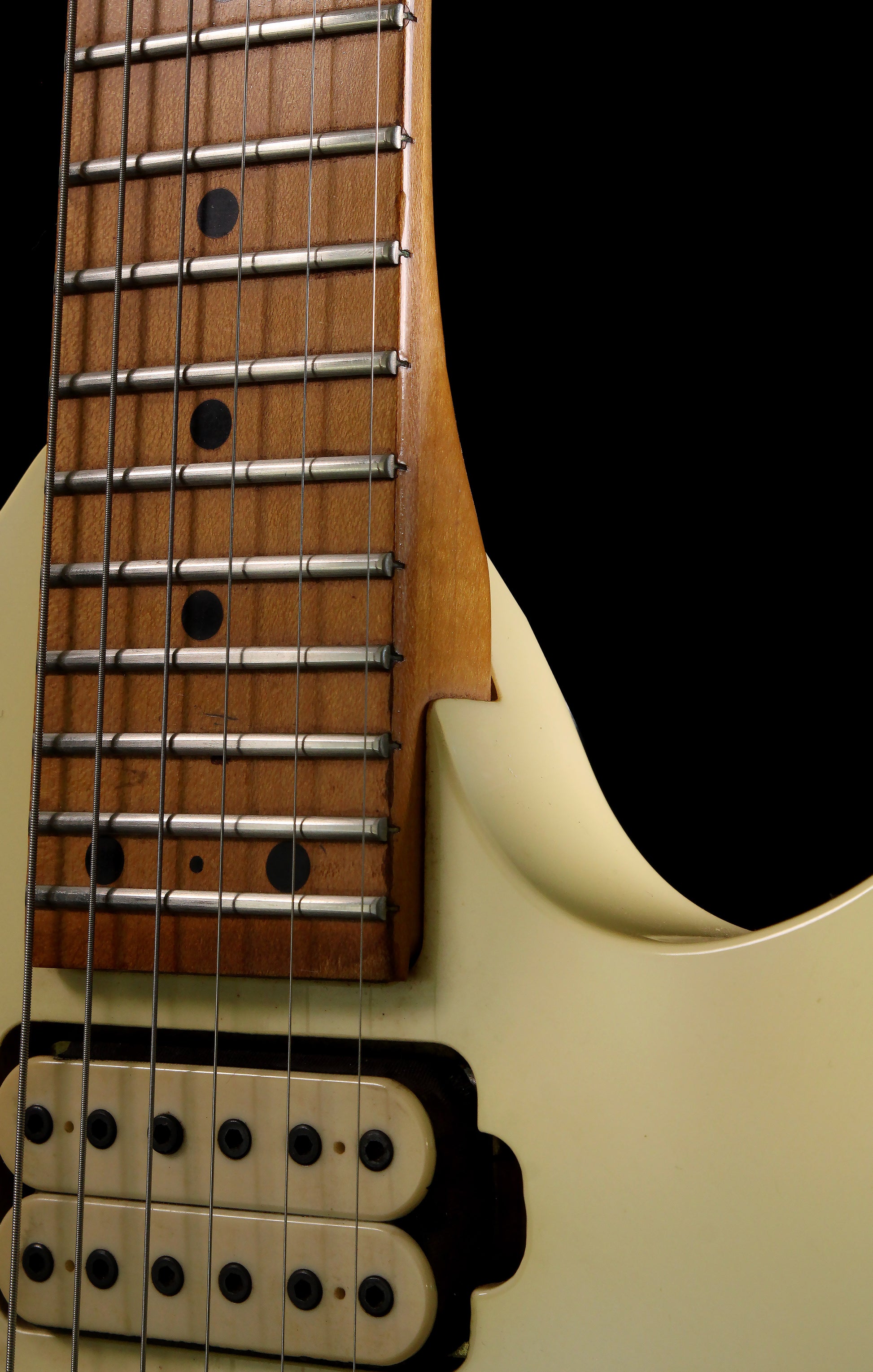 Ibanez PGM300 Paul Gilbert Signature MIJ White  Edge Pro