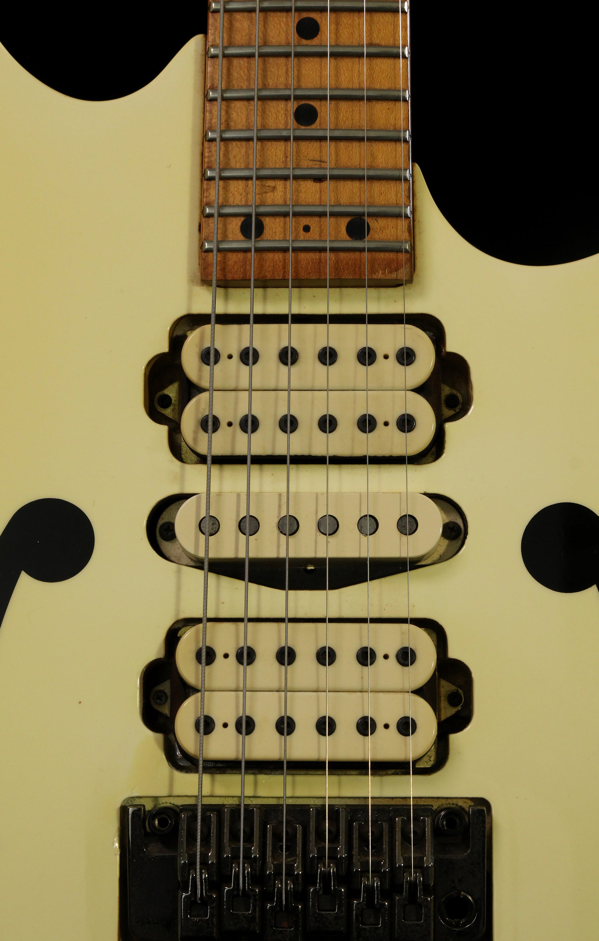 Ibanez PGM300 Paul Gilbert Signature MIJ White  Edge Pro