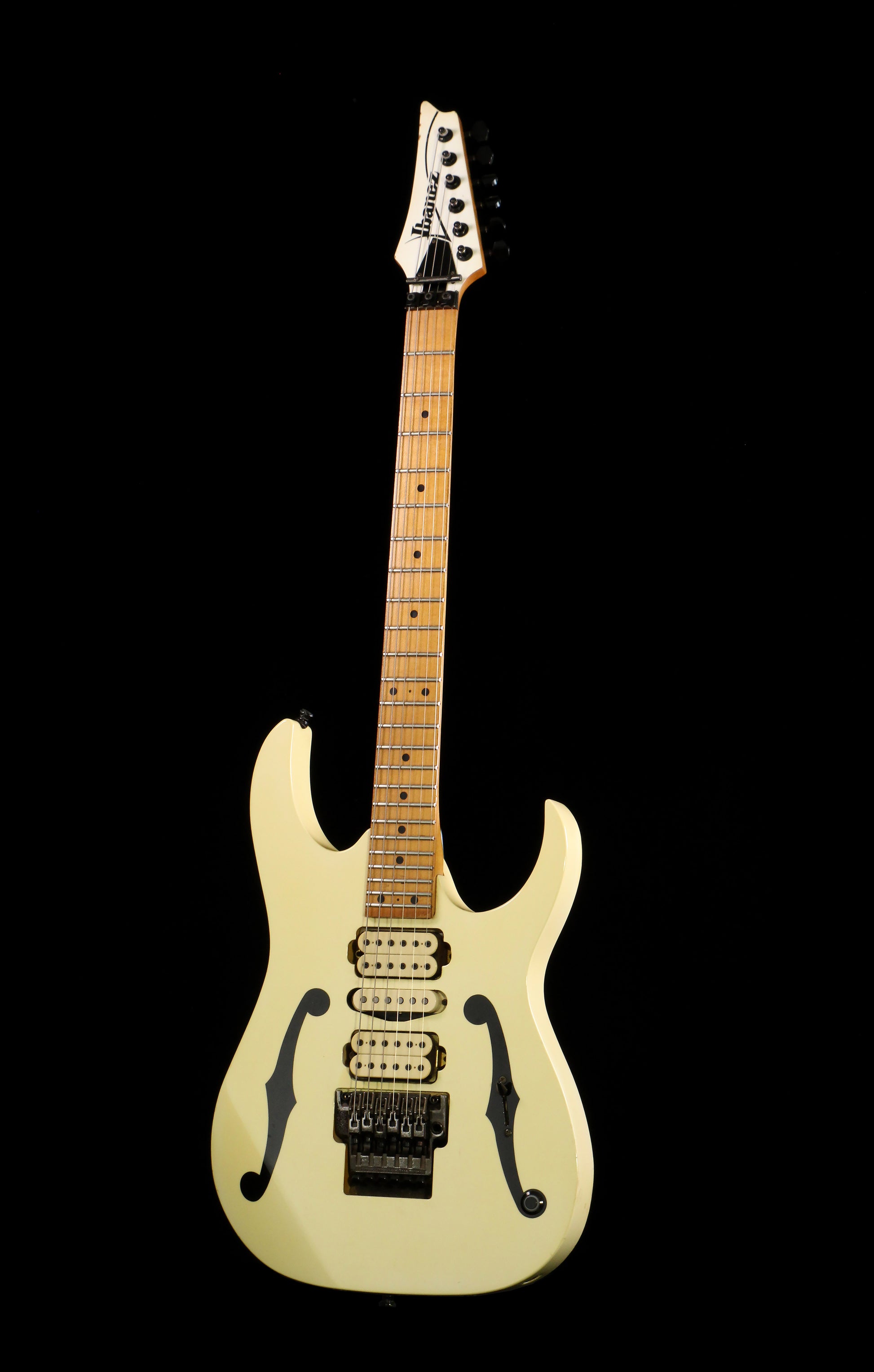 Ibanez PGM300 Paul Gilbert Signature MIJ White  Edge Pro