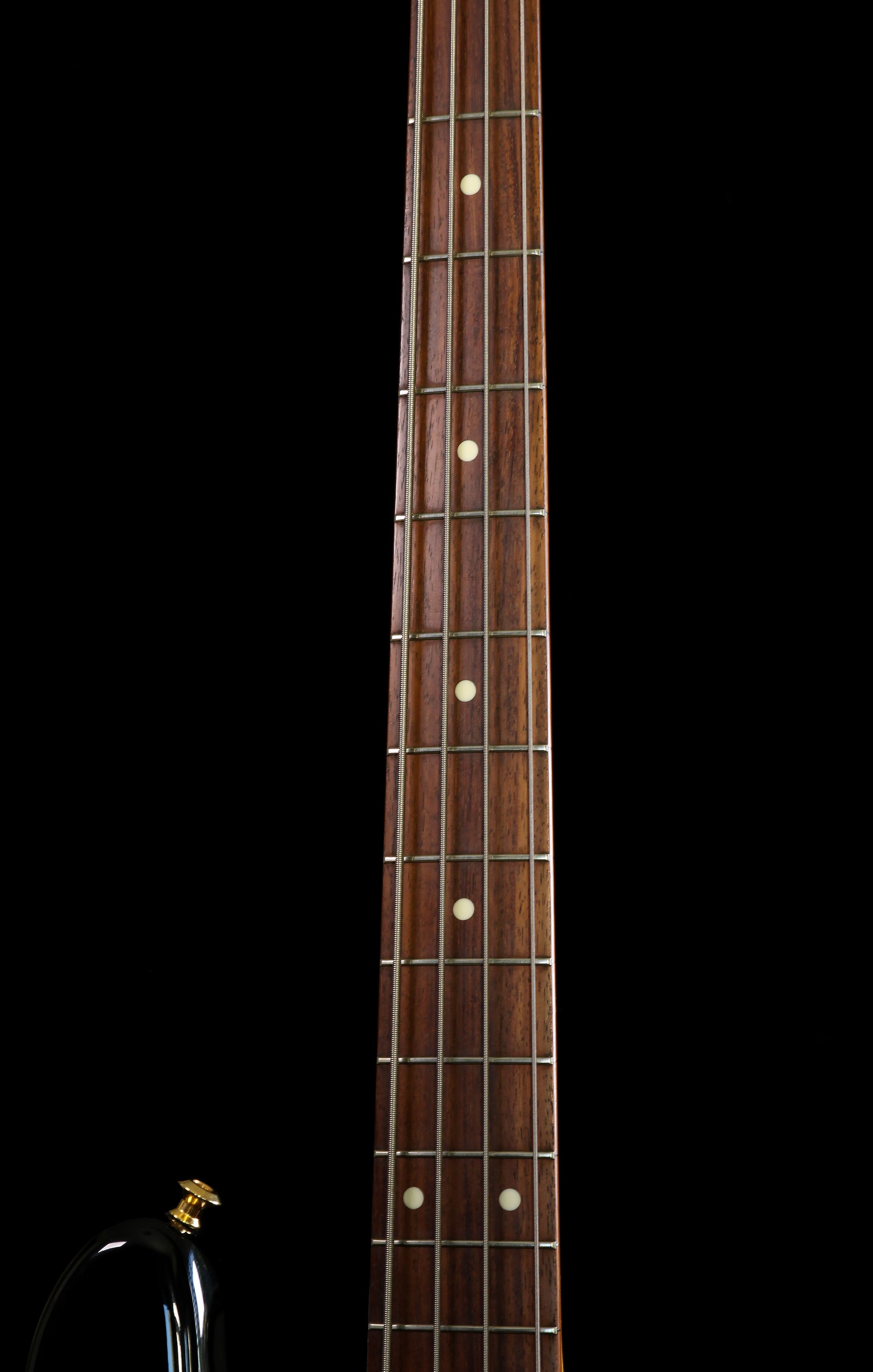 Fender JB-62 '62 Reissue Jazz Bass Black 1995-1996 Upgraded Gold Hardware