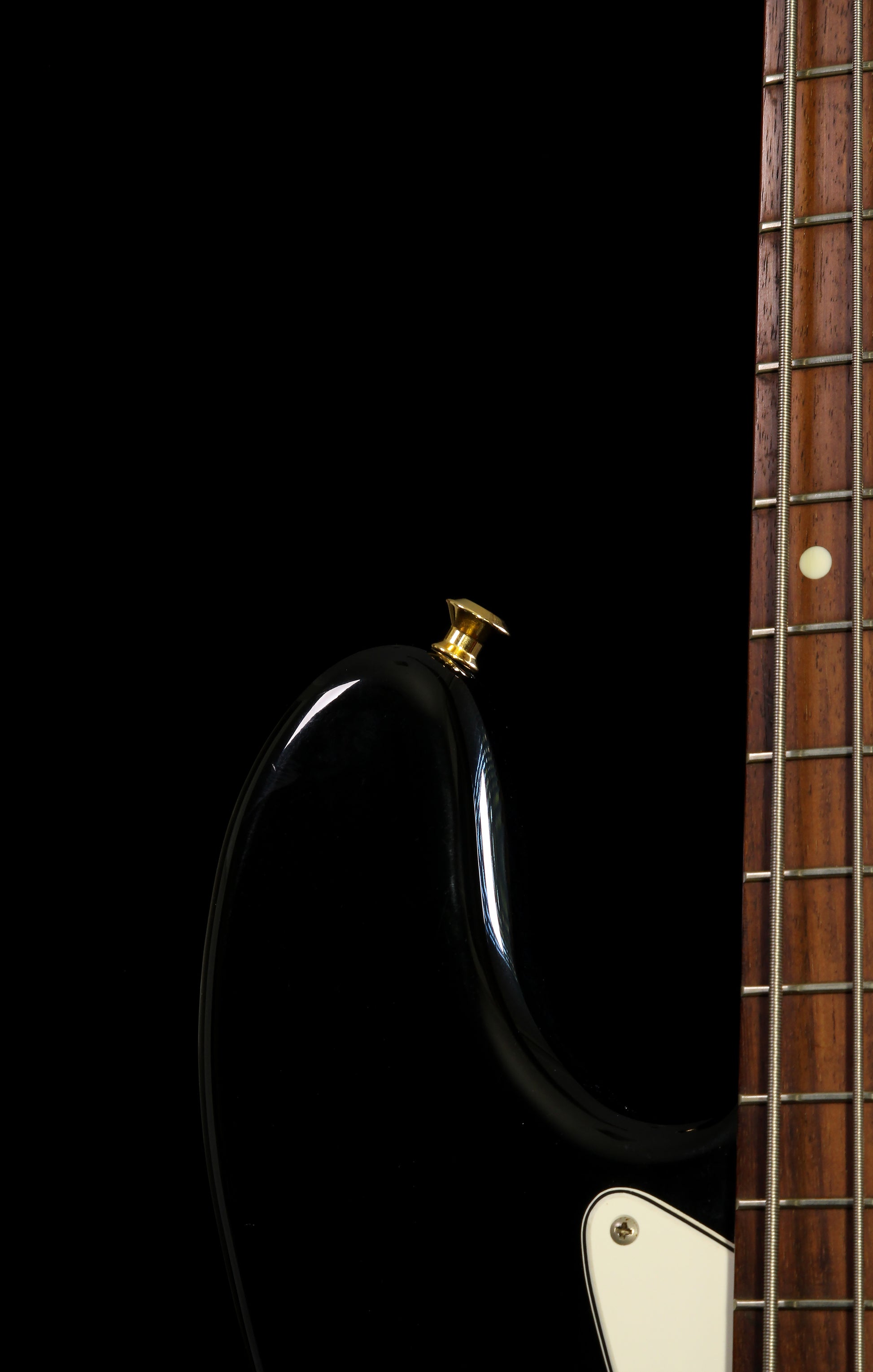Fender JB-62 '62 Reissue Jazz Bass Black 1995-1996 Upgraded Gold Hardware