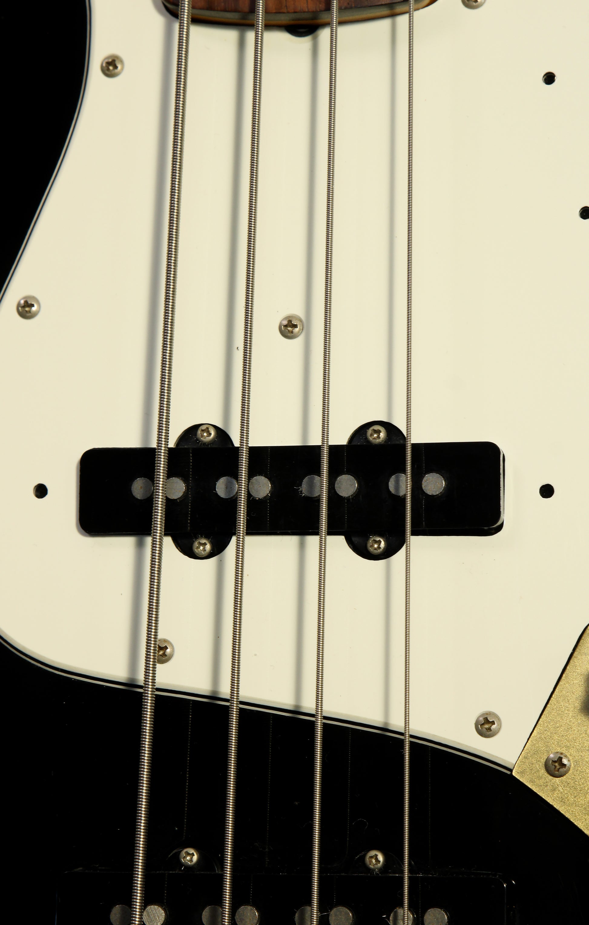 Fender JB-62 '62 Reissue Jazz Bass Black 1995-1996 Upgraded Gold Hardware