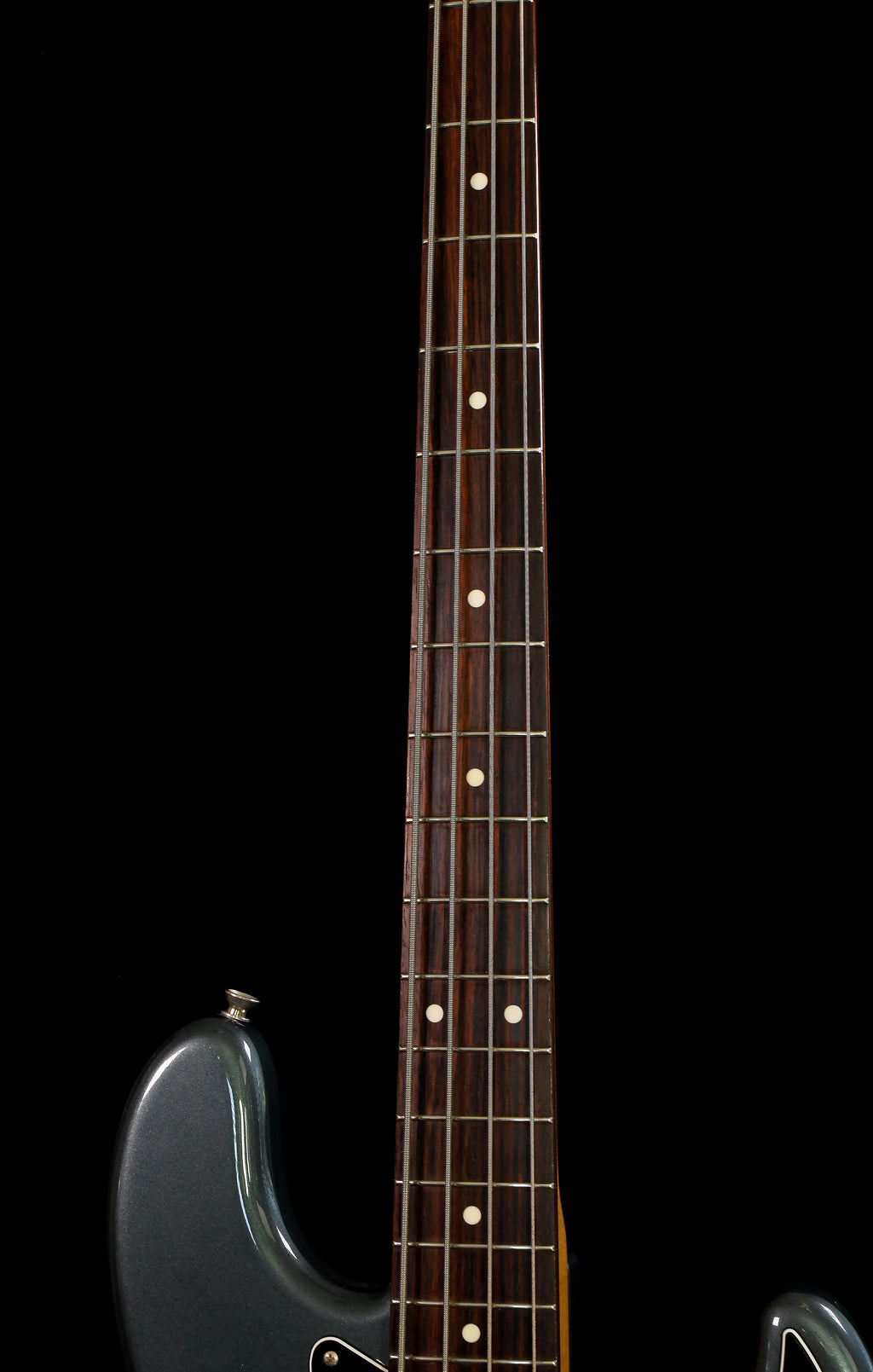 Fender Japan JB-62 '62 Reissue Jazz Bass Ice Metallic Blue / Black Pickguard