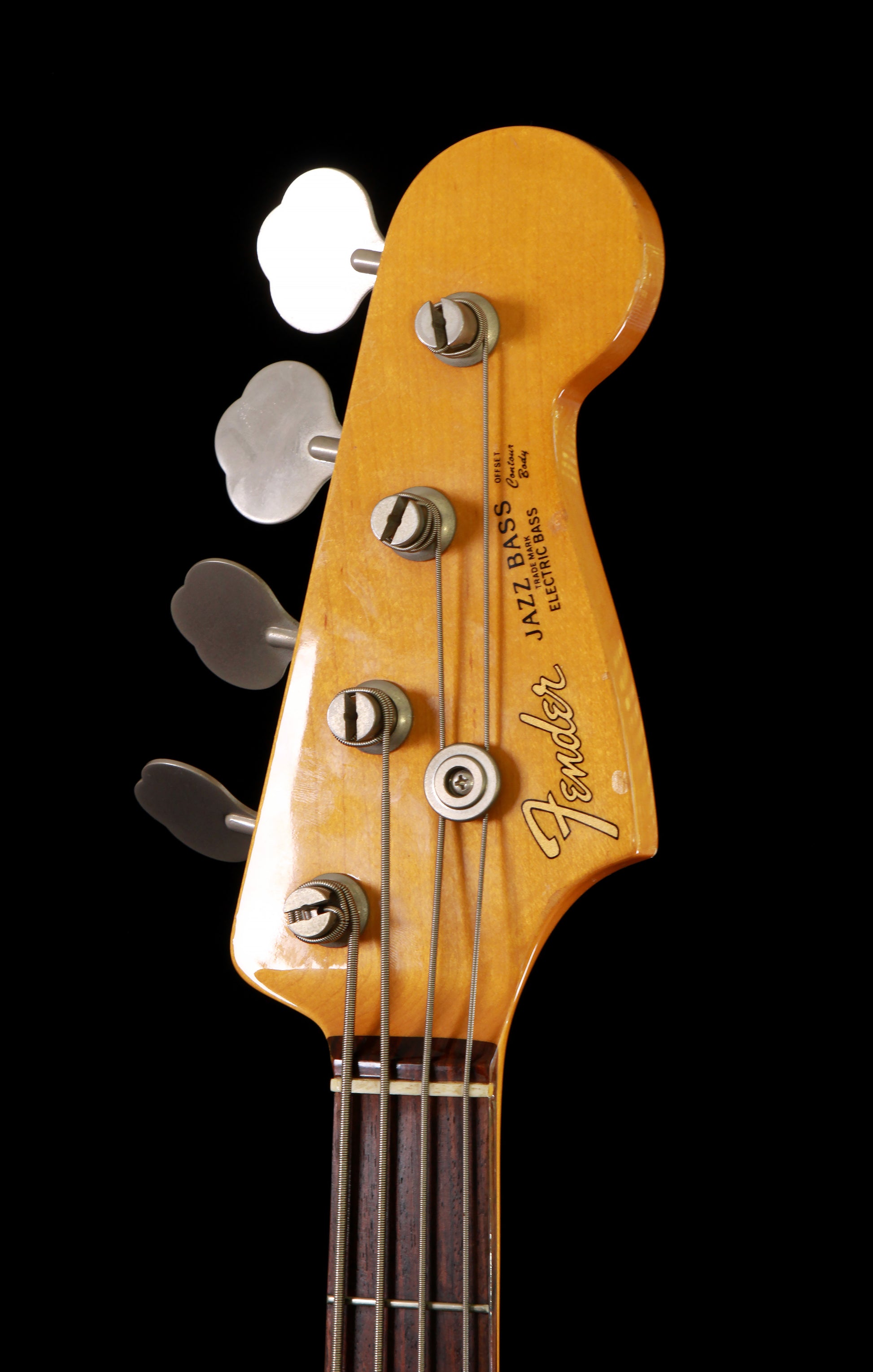 Fender JB-62 '62 Reissue Jazz Bass Black 2002 Custom Shop JB Pickups