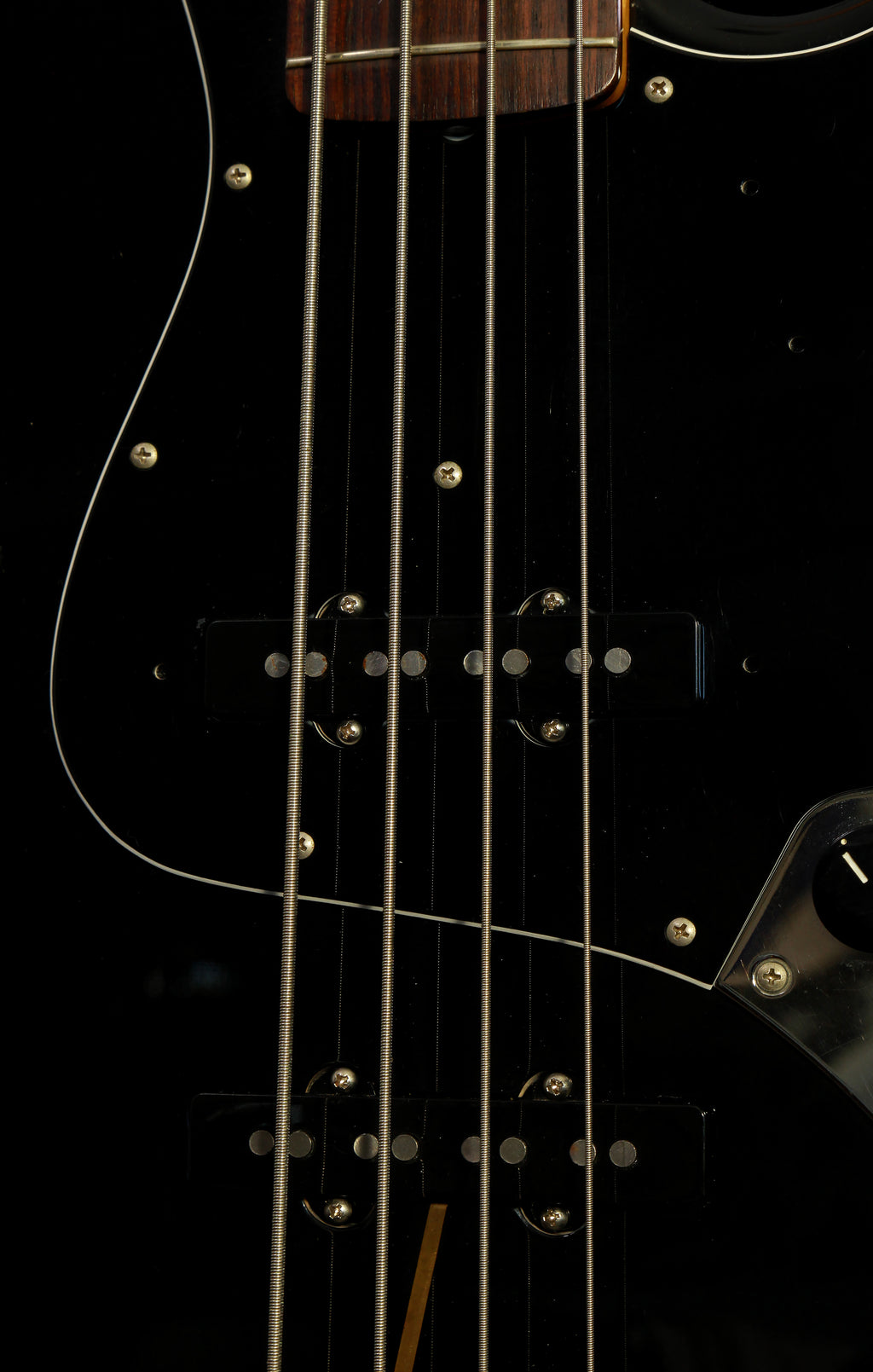 Fender JB-62 '62 Reissue Jazz Bass Black 2002 Custom Shop JB Pickups