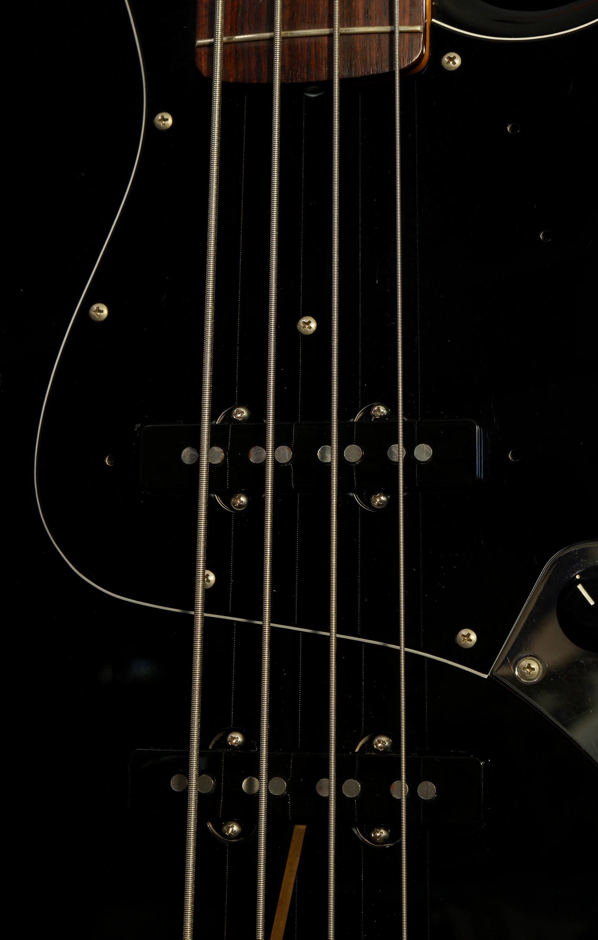 Fender JB-62 '62 Reissue Jazz Bass Black 2002 Custom Shop JB Pickups