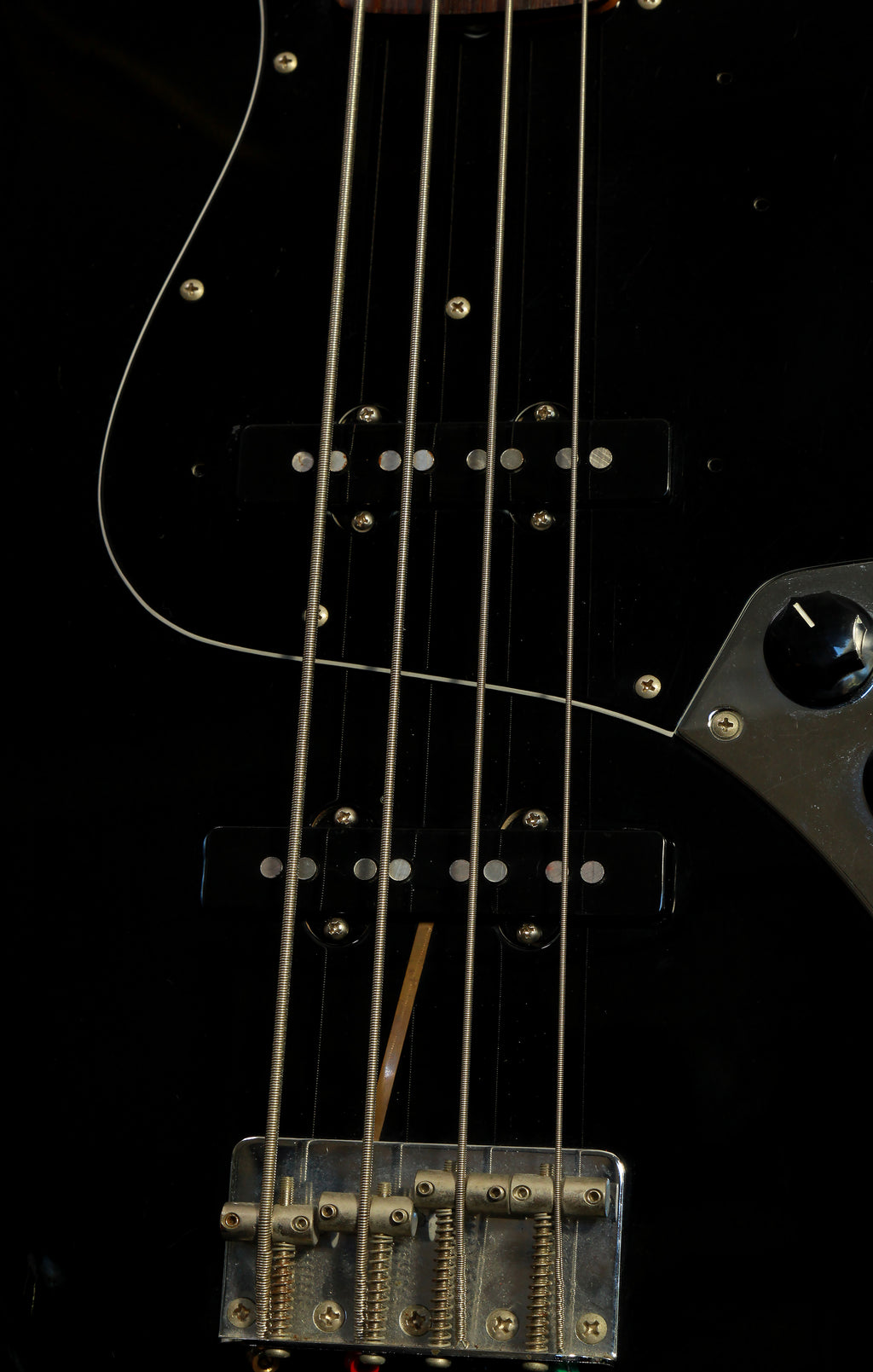 Fender JB-62 '62 Reissue Jazz Bass Black 2002 Custom Shop JB Pickups