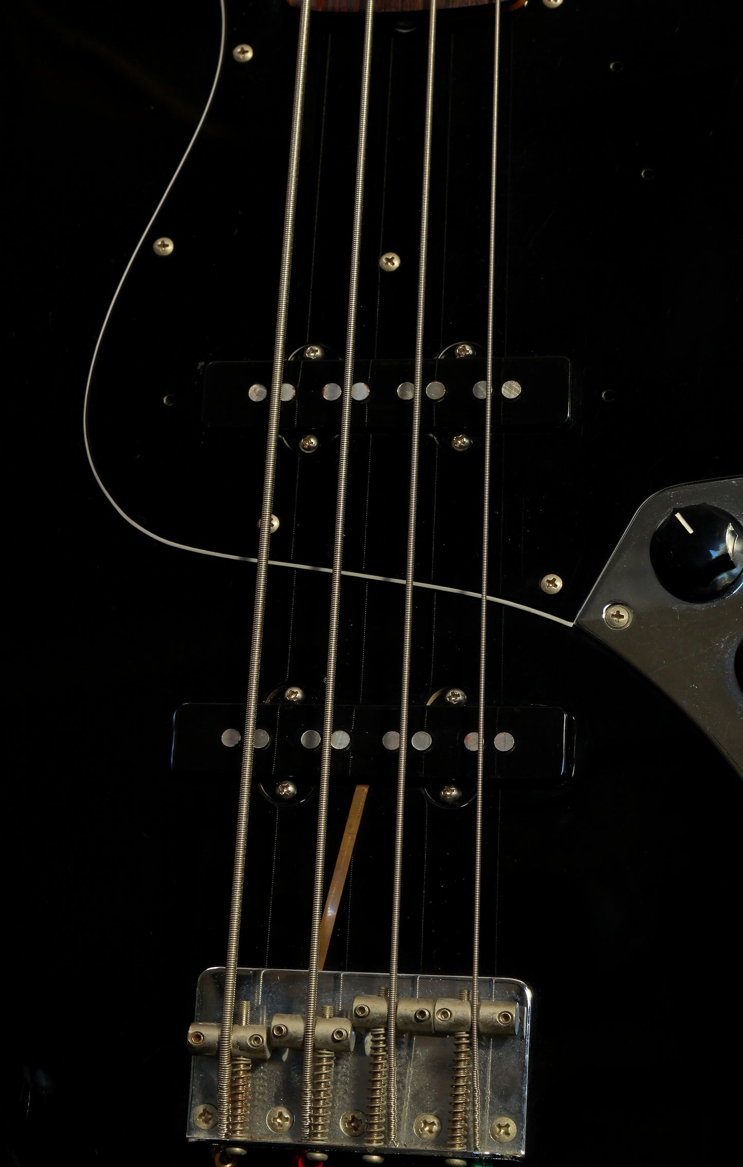 Fender JB-62 '62 Reissue Jazz Bass Black 2002 Custom Shop JB Pickups