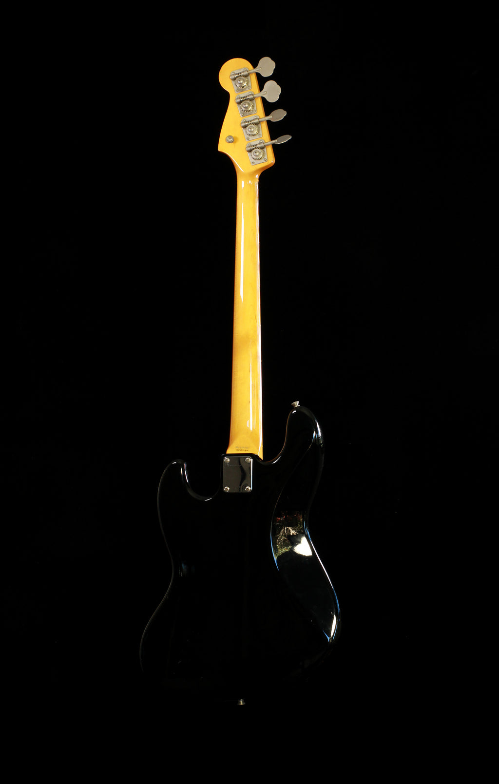 Fender JB-62 '62 Reissue Jazz Bass Black 2002 Custom Shop JB Pickups