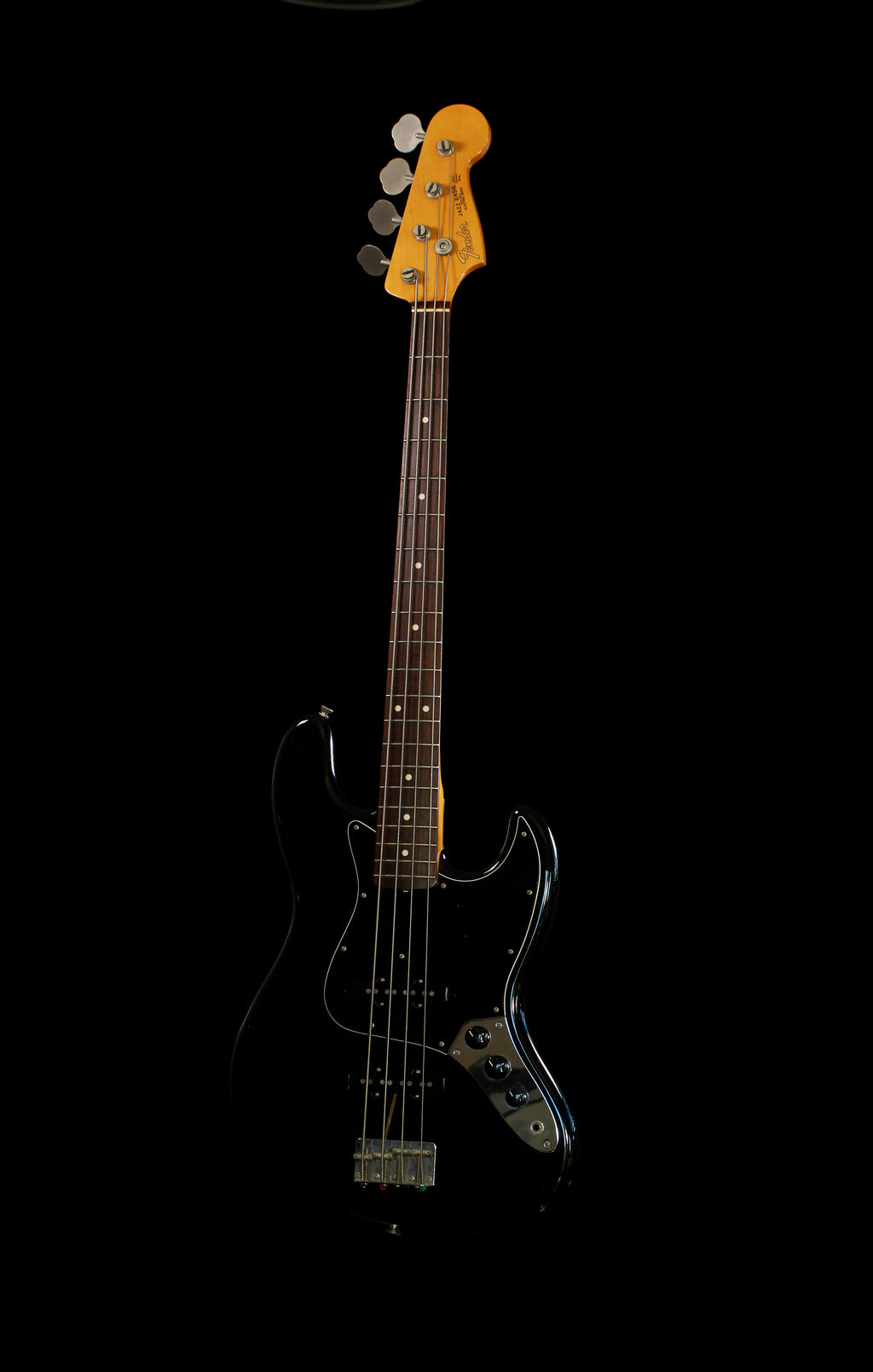 Fender JB-62 '62 Reissue Jazz Bass Black 2002 Custom Shop JB Pickups