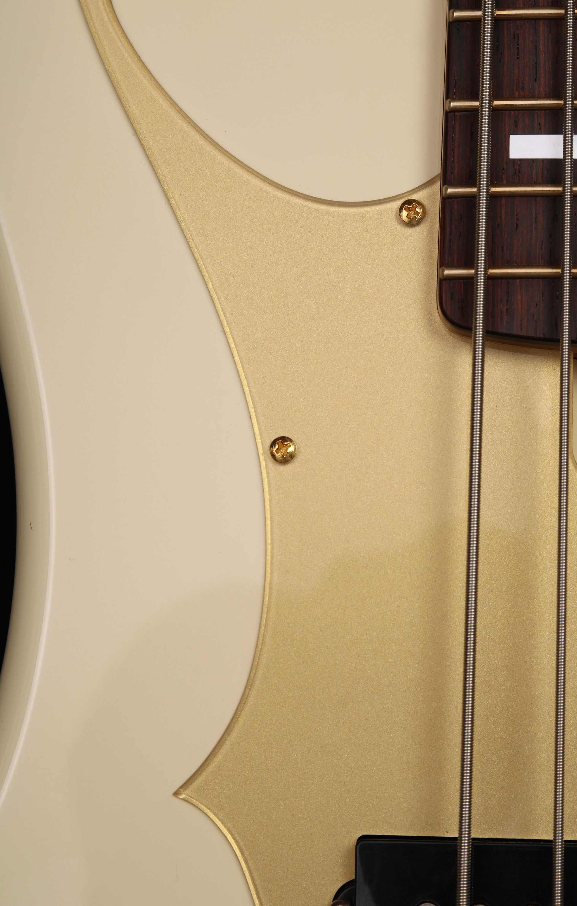 KZ Guitar Works The KZ Francisco Jed Elliott Signature Precision Bass Vintage White