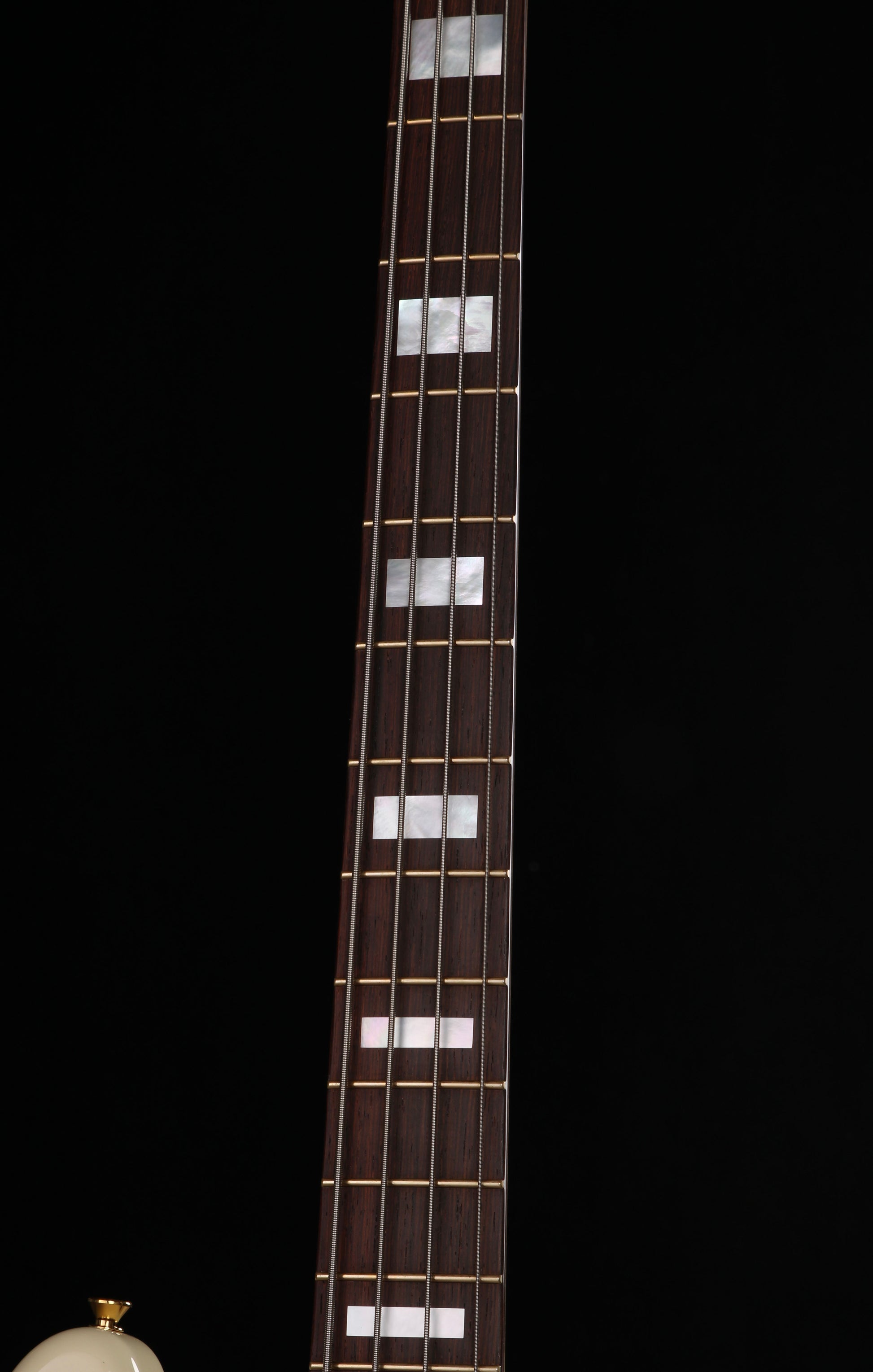 KZ Guitar Works The KZ Francisco Jed Elliott Signature Precision Bass Vintage White