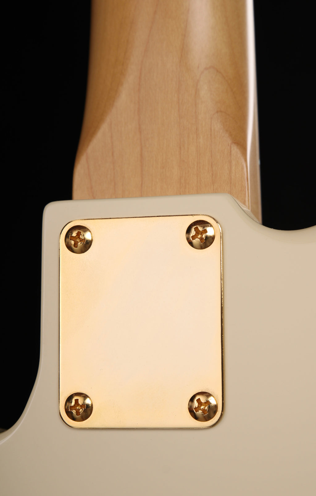 KZ Guitar Works The KZ Francisco Jed Elliott Signature Precision Bass Vintage White