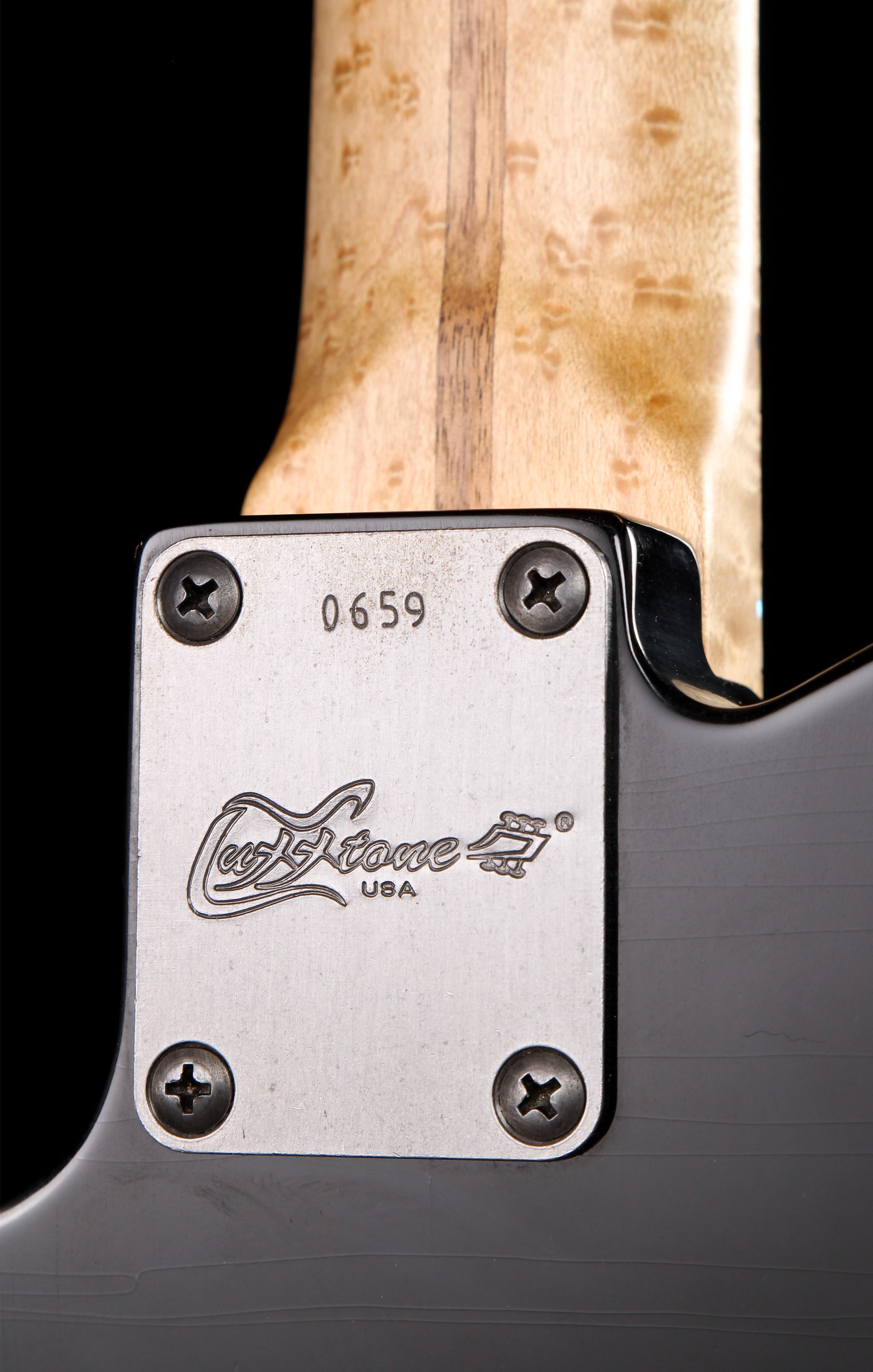 Luxxtone Choppa T Hot Rod Telecaster Lightly Aged Black