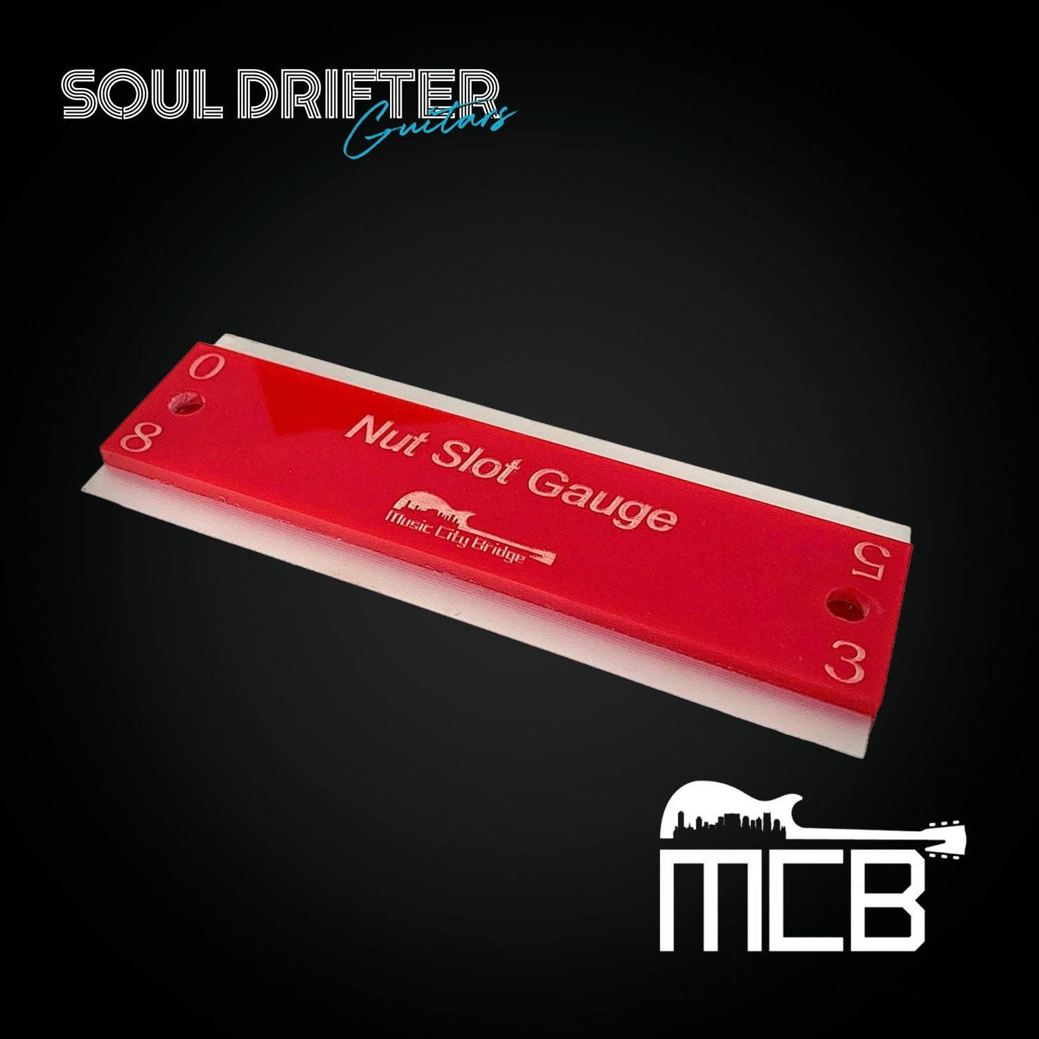Music City Bridge Nut Slot Gauge