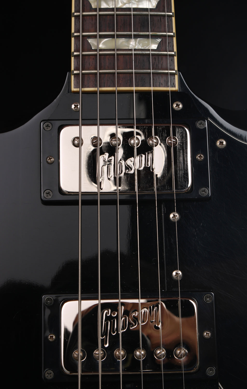 Orville SG-65 SG Ebony Gibson Pickups & Bigsby