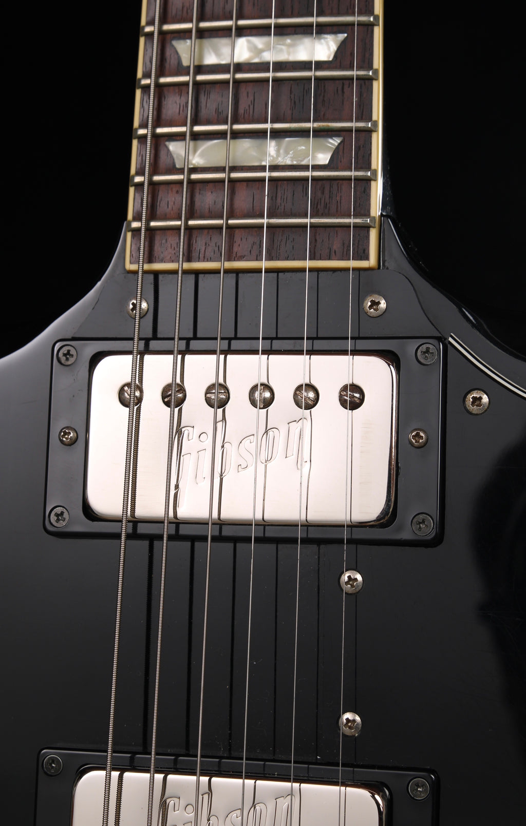 Orville SG-65 SG Ebony Gibson Pickups & Bigsby