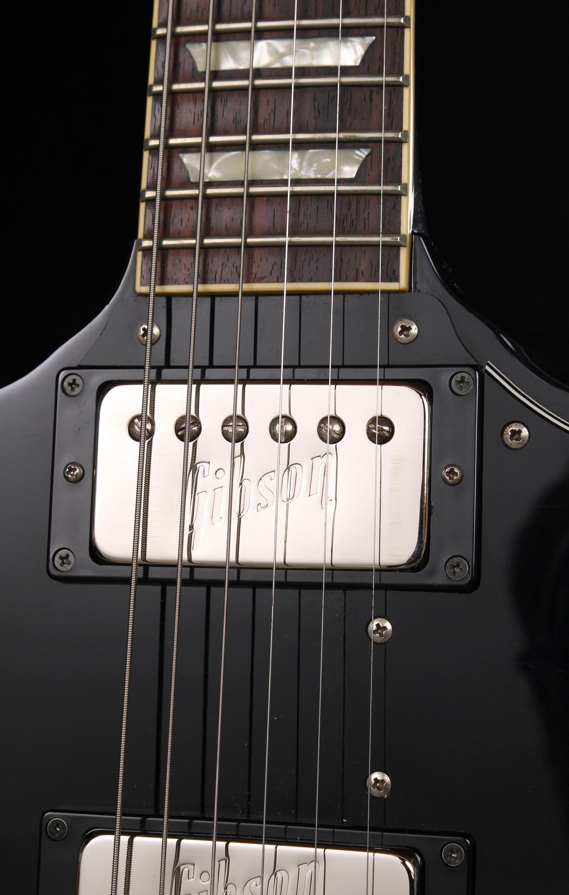 Orville SG-65 SG Ebony Gibson Pickups & Bigsby