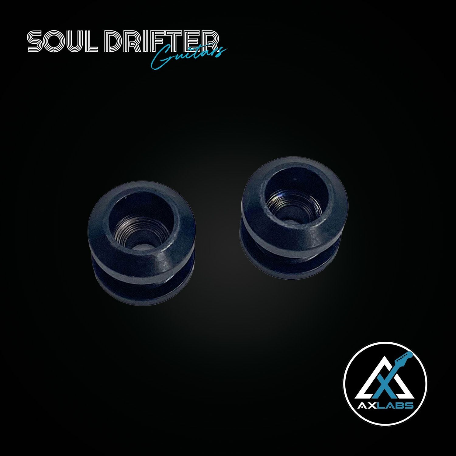 PRG Straplock System (Buttons and Screws only) - Black