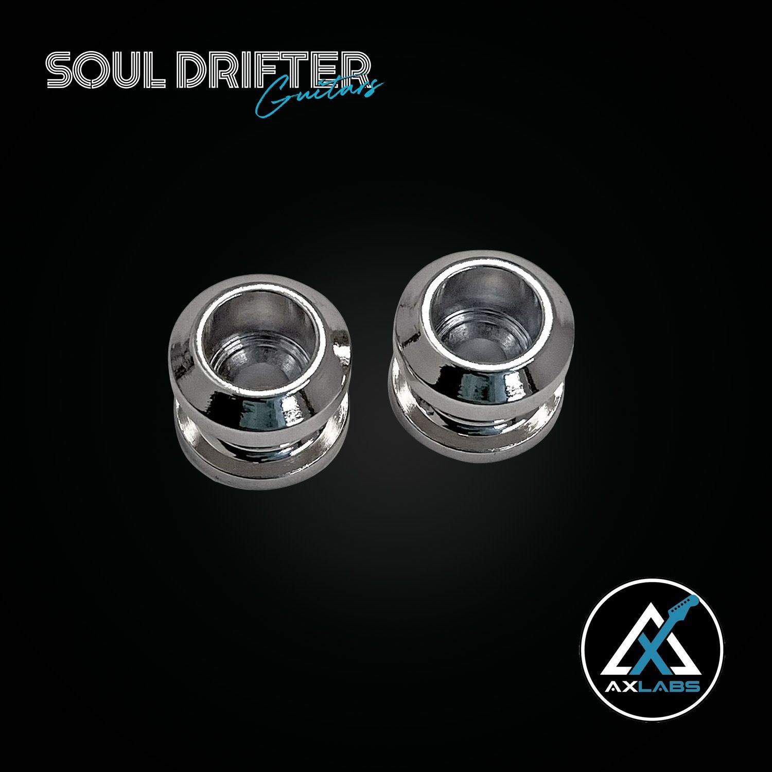 PRG Straplock System (Buttons and Screws only) - Chrome