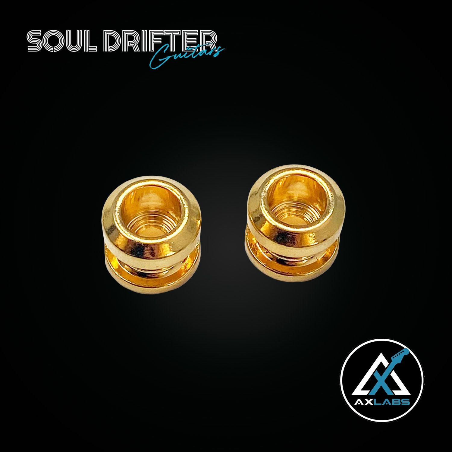 PRG Straplock System (Buttons and Screws only) - Gold