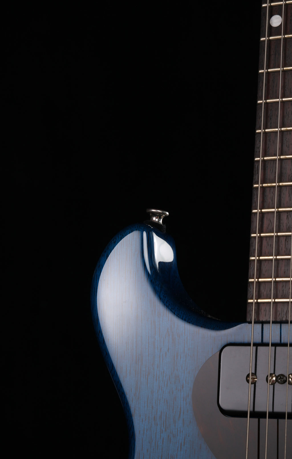 Rabbit Is by Crews Maniac Sound USA-2 Korina LP Special Blue