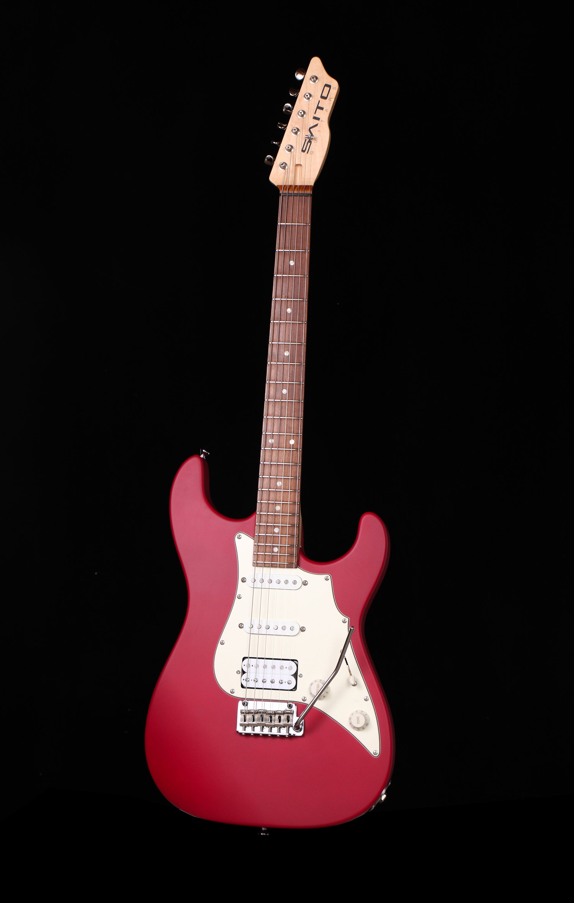 Saito Guitars SR-22 HSS Strat Crimson  