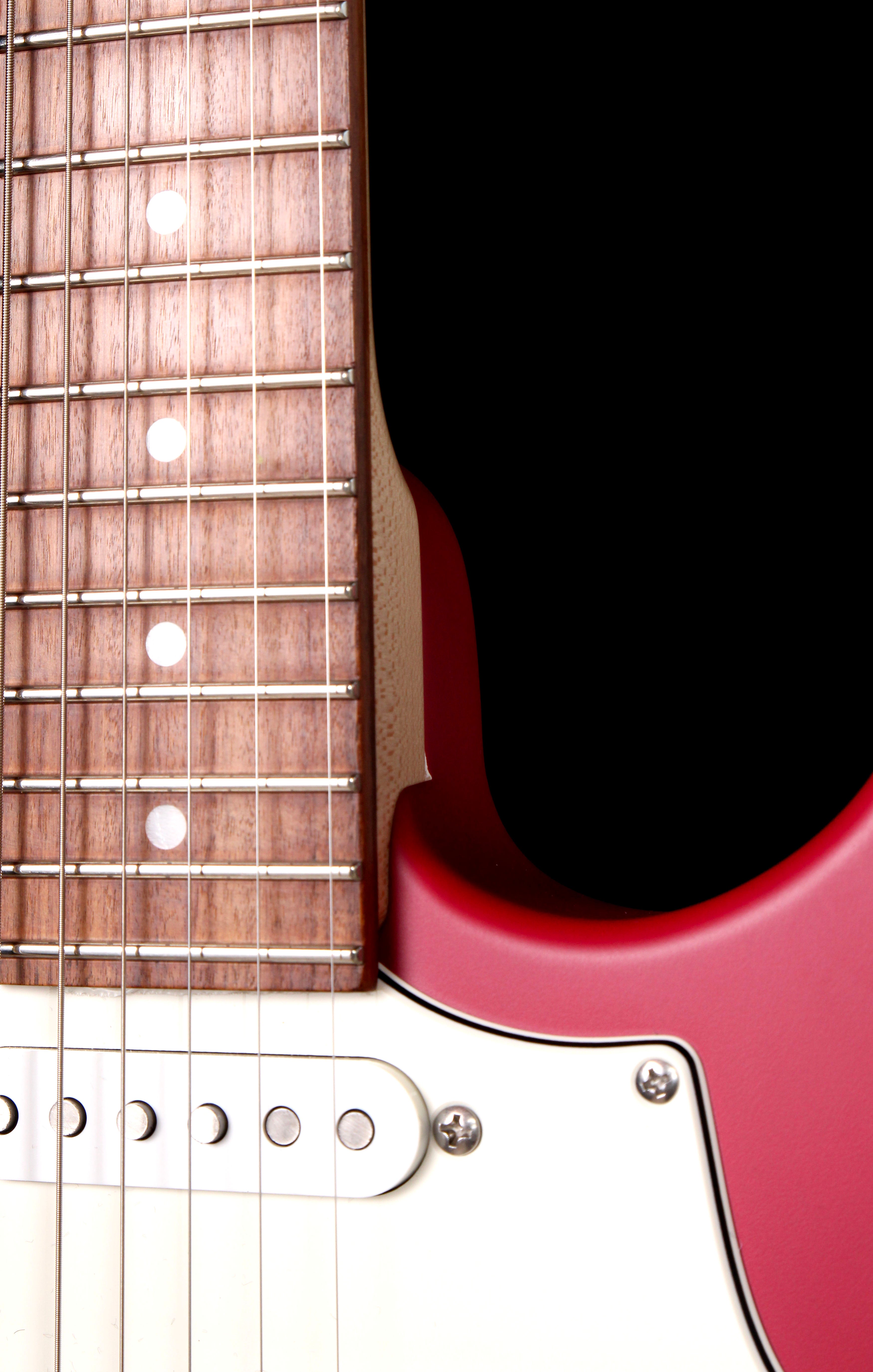 Saito Guitars SR-22 HSS Strat Crimson – Soul Drifter Guitars